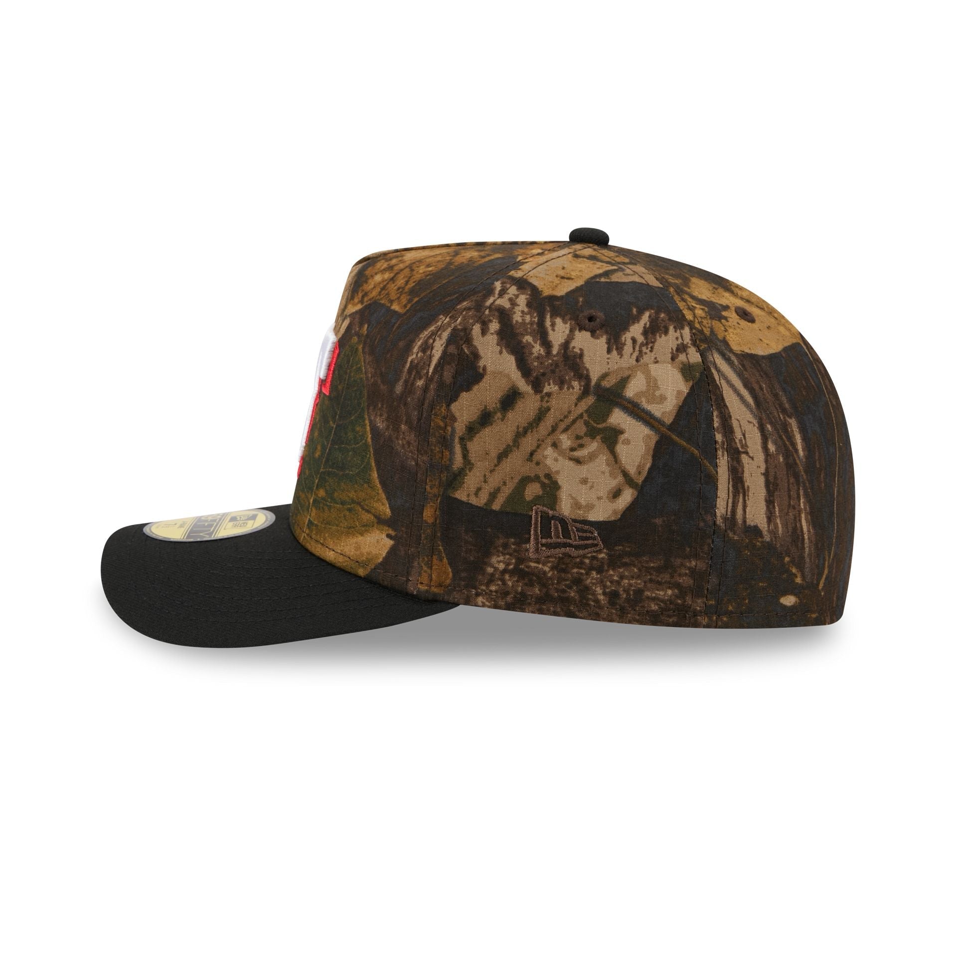 Texas Rangers Ripstop Camo 59FIFTY A-Frame Fitted Hat