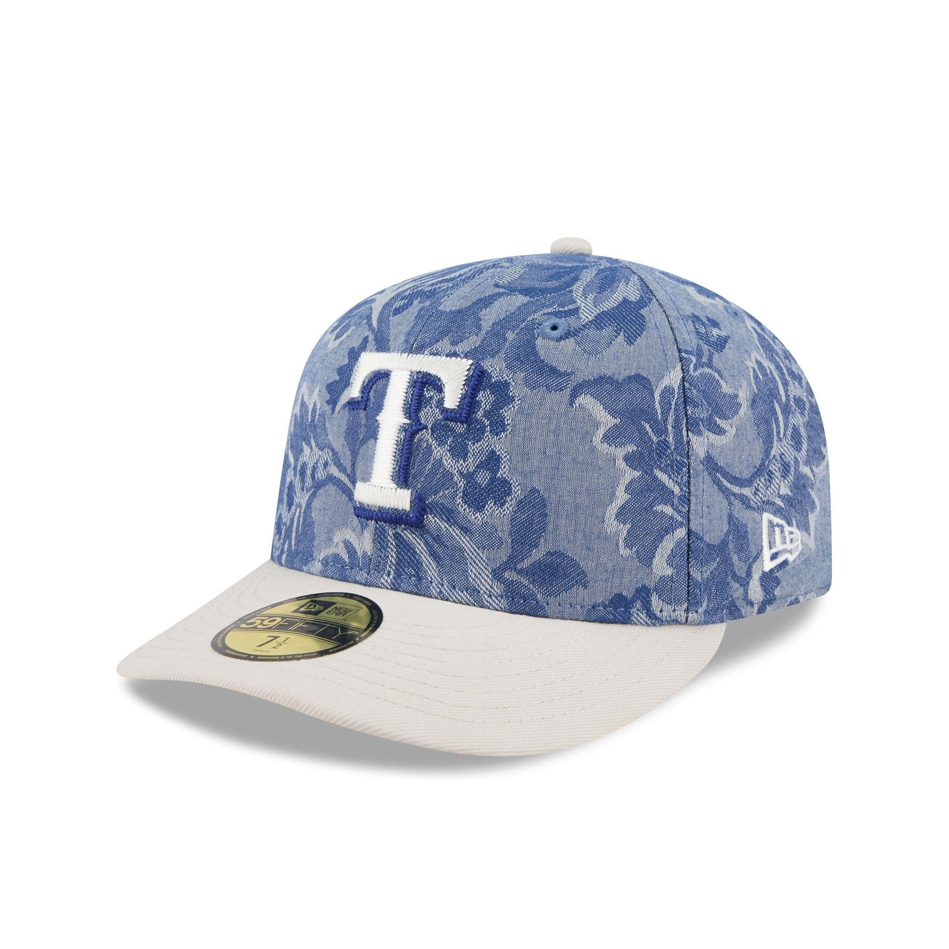 Texas Rangers Two-Tone Denim 59FIFTY Fitted Hat