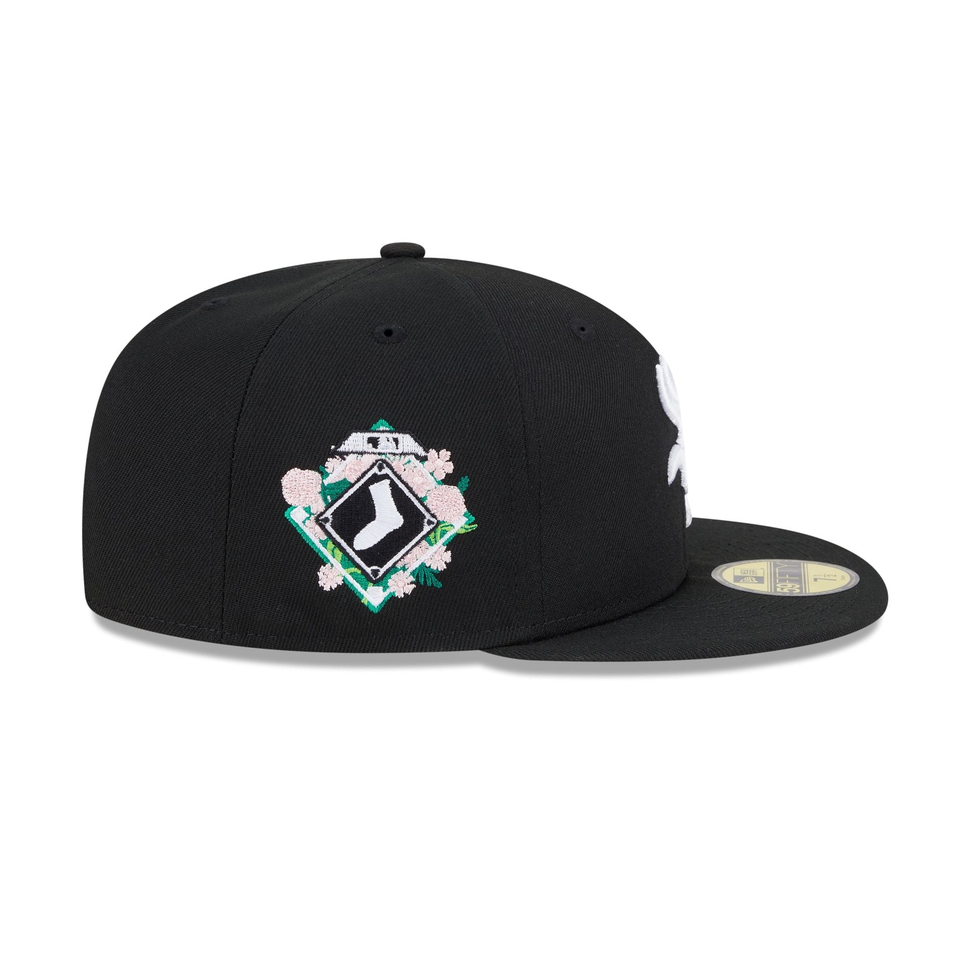 Chicago White Sox Floral Undervisor 59FIFTY Fitted Hat