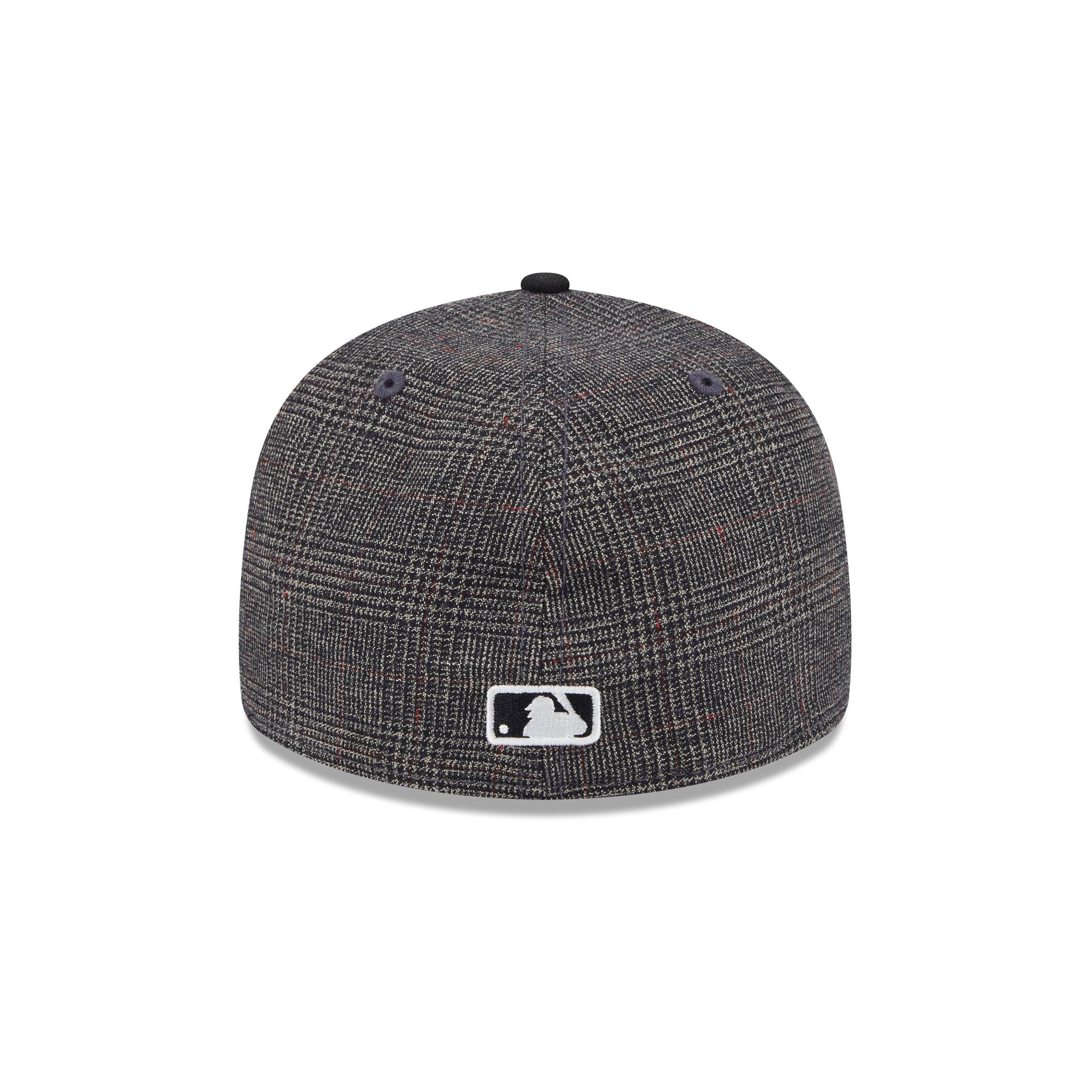 Boston Red Sox Plaid Retro Crown 59FIFTY Fitted Hat