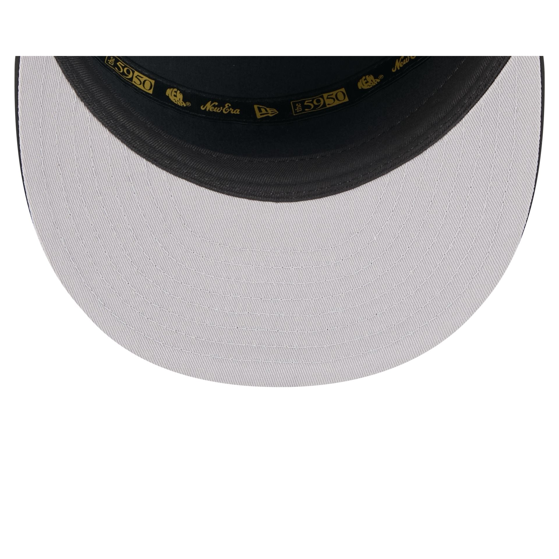 Houston Astros Black Poly Rope Split Panel 59FIFTY Fitted Hat