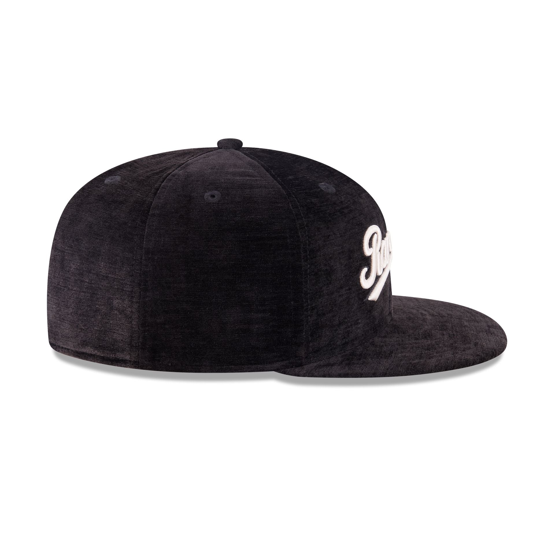 Texas Rangers Black Velvet 59FIFTY Fitted Hat