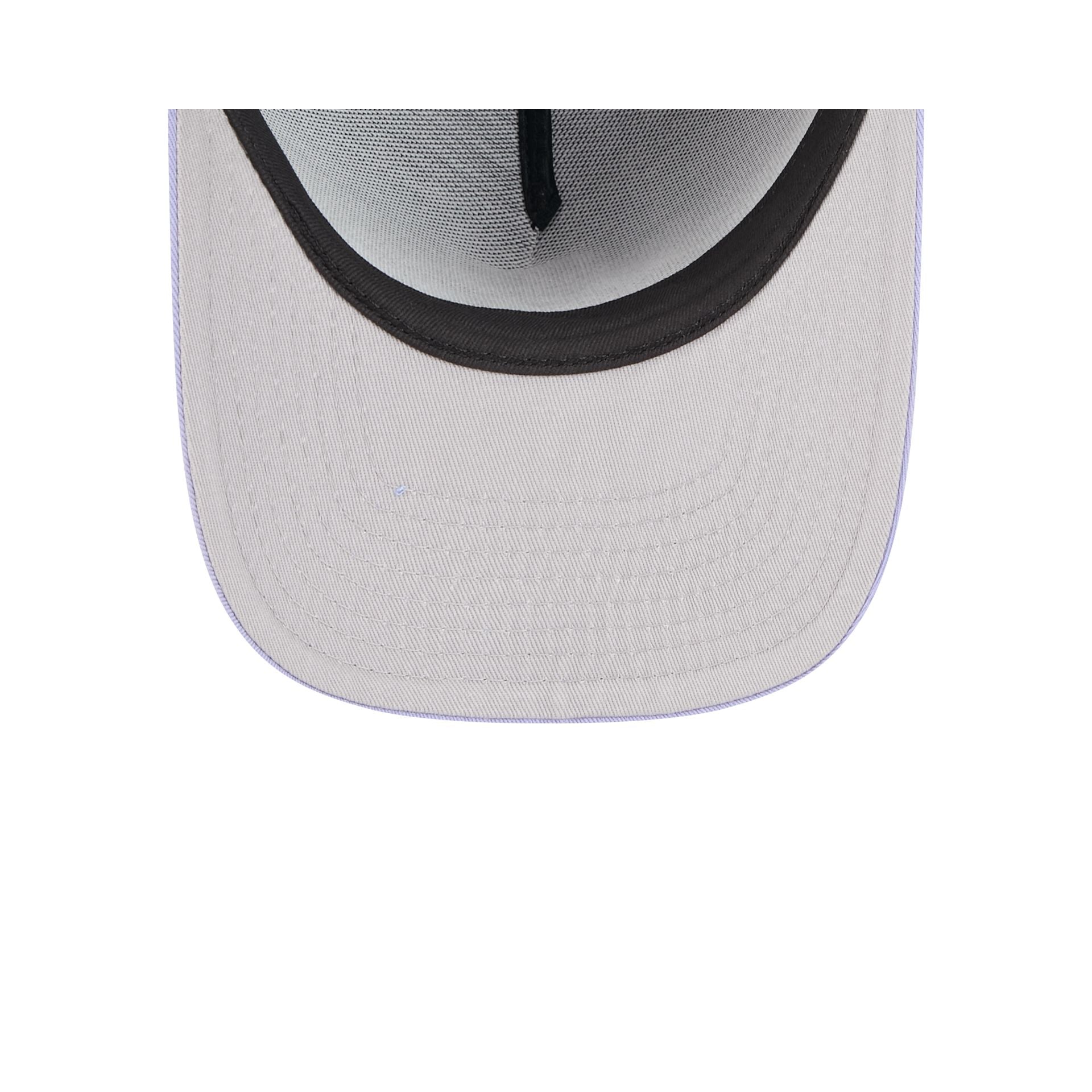 Texas Rangers Navy Lavender 9FIFTY A-Frame Snapback Hat