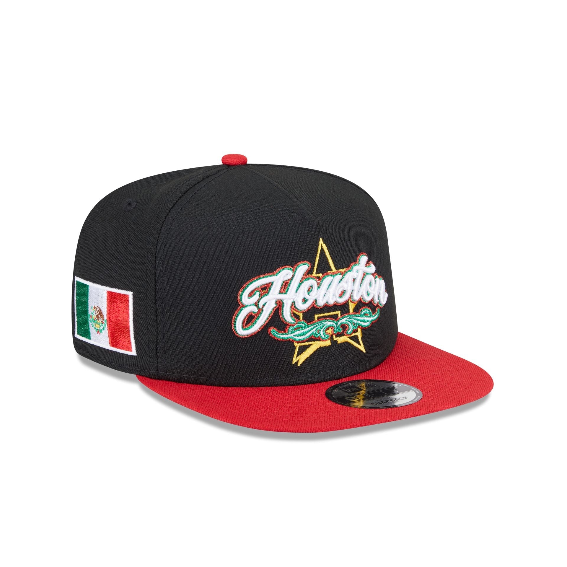 Houston Astros City Script 9FIFTY A-Frame Snapback Hat