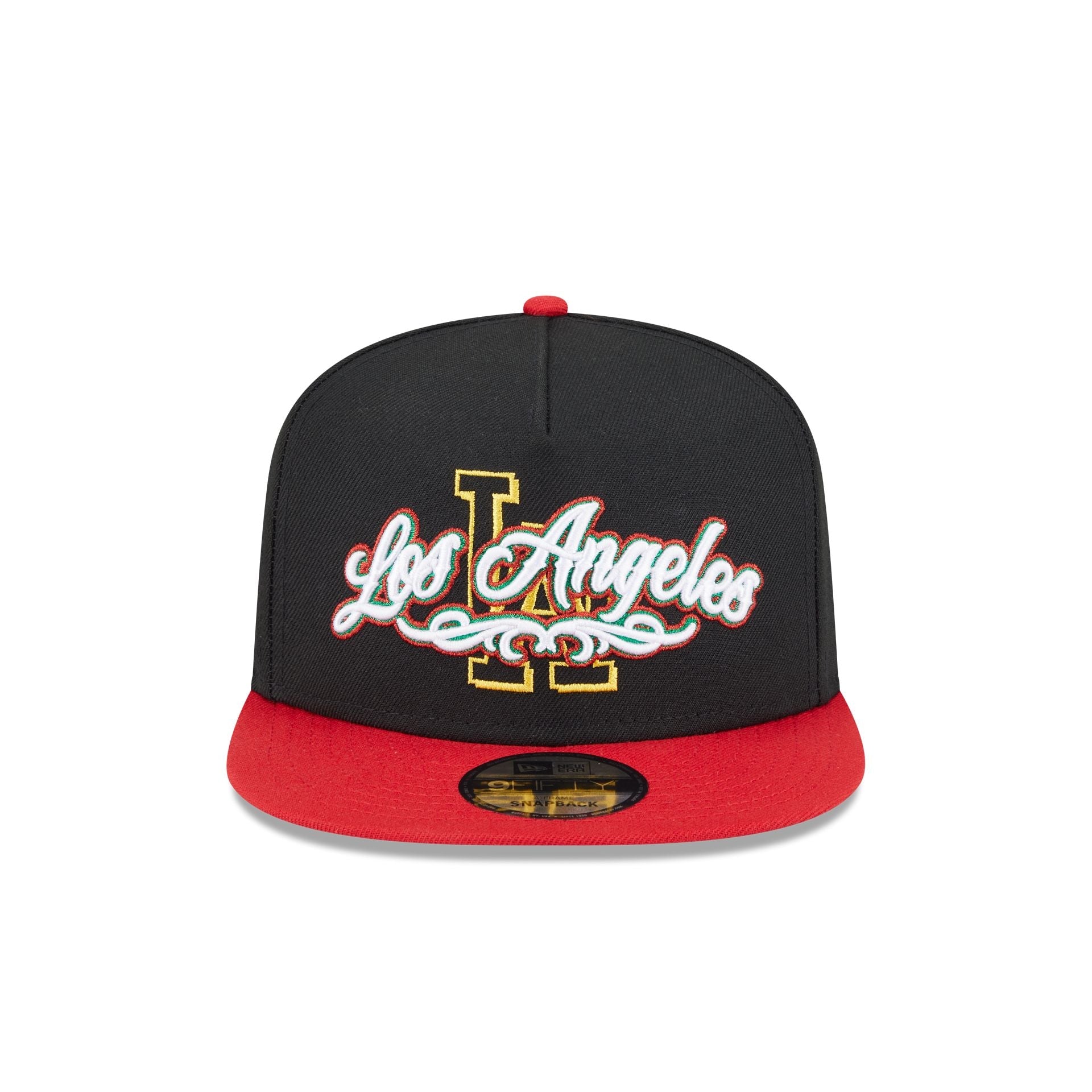 Los Angeles Dodgers City Script 9FIFTY A-Frame Snapback Hat