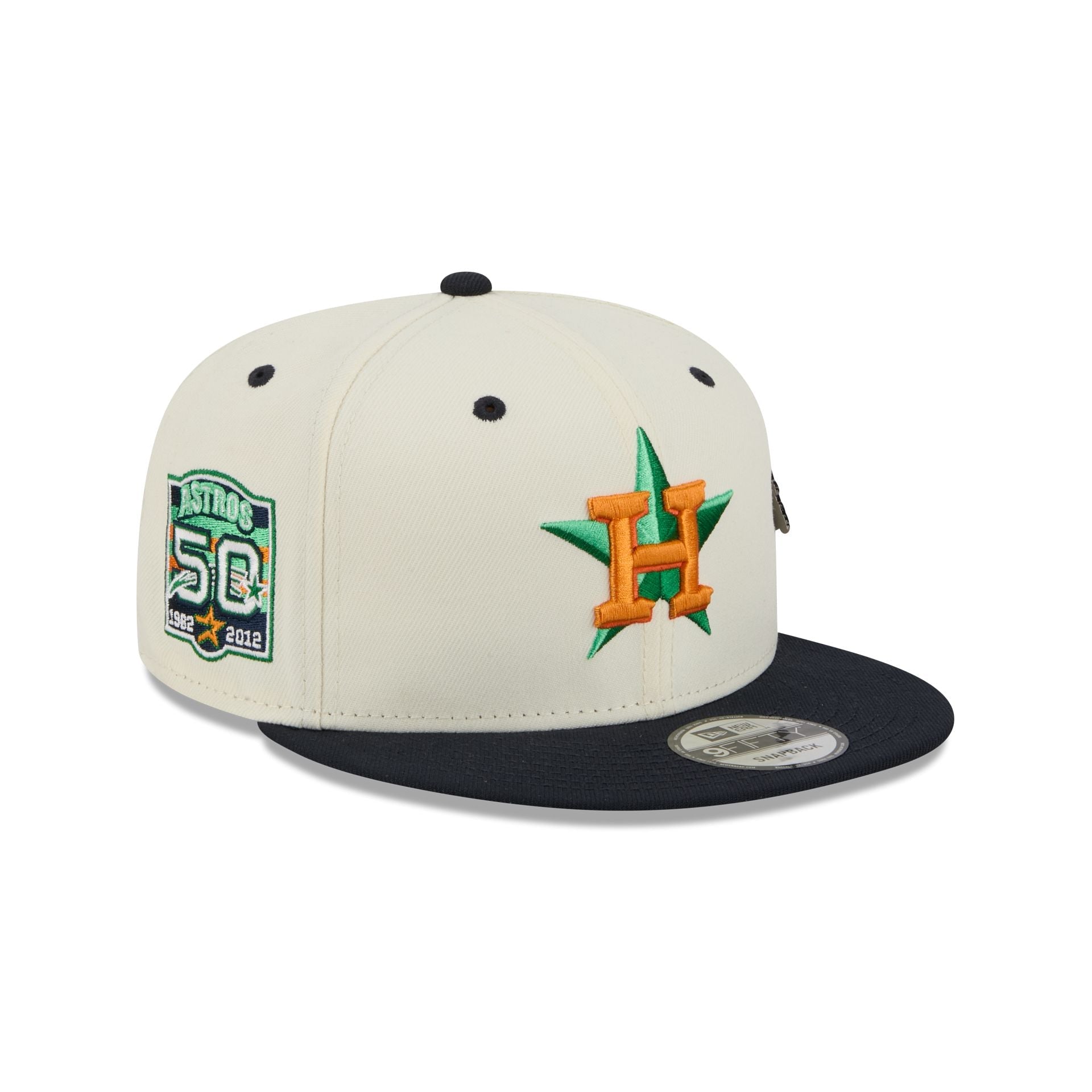 Houston Astros Mascot Pin 9FIFTY Snapback Hat