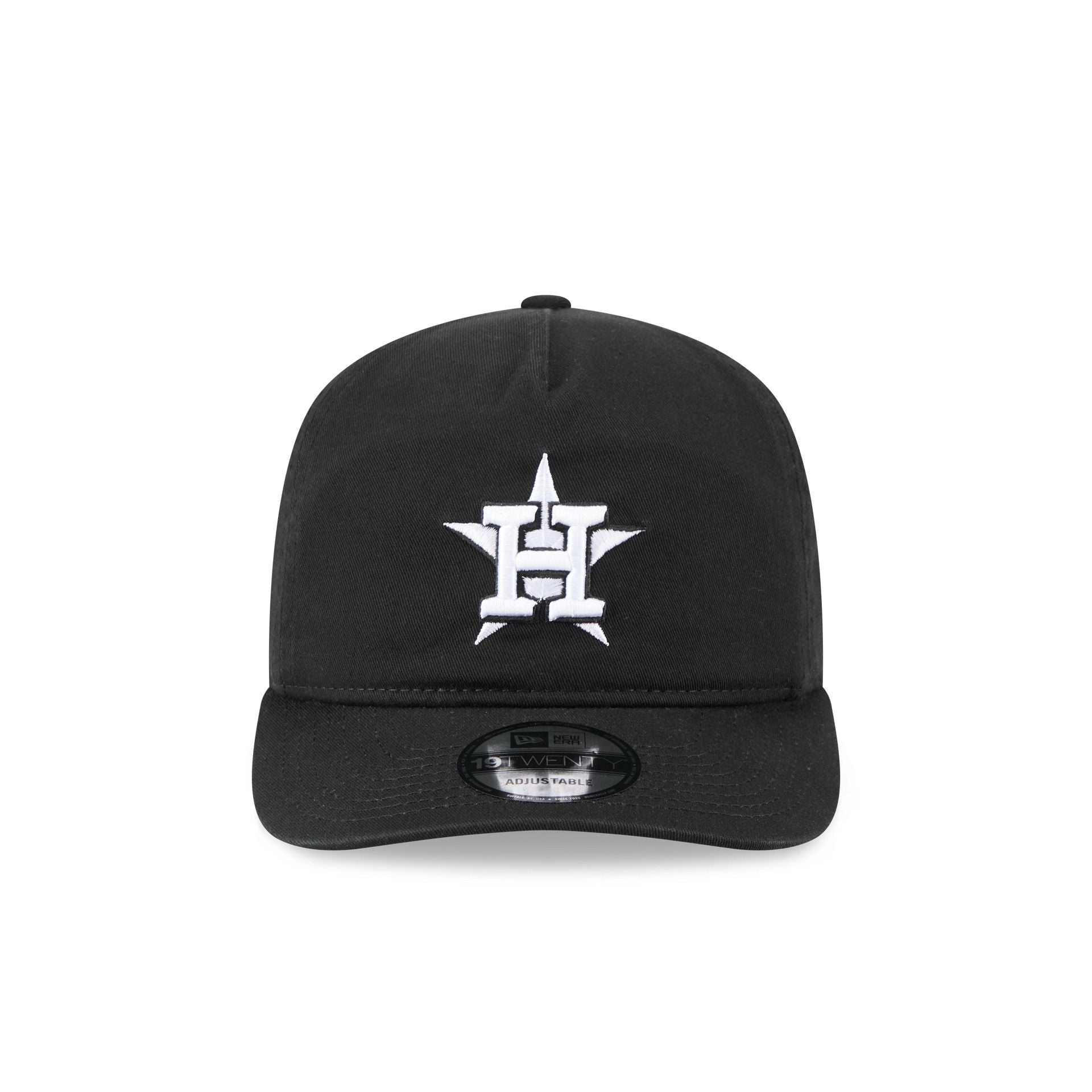 Houston Astros Black and White 19TWENTY Snapback Hat