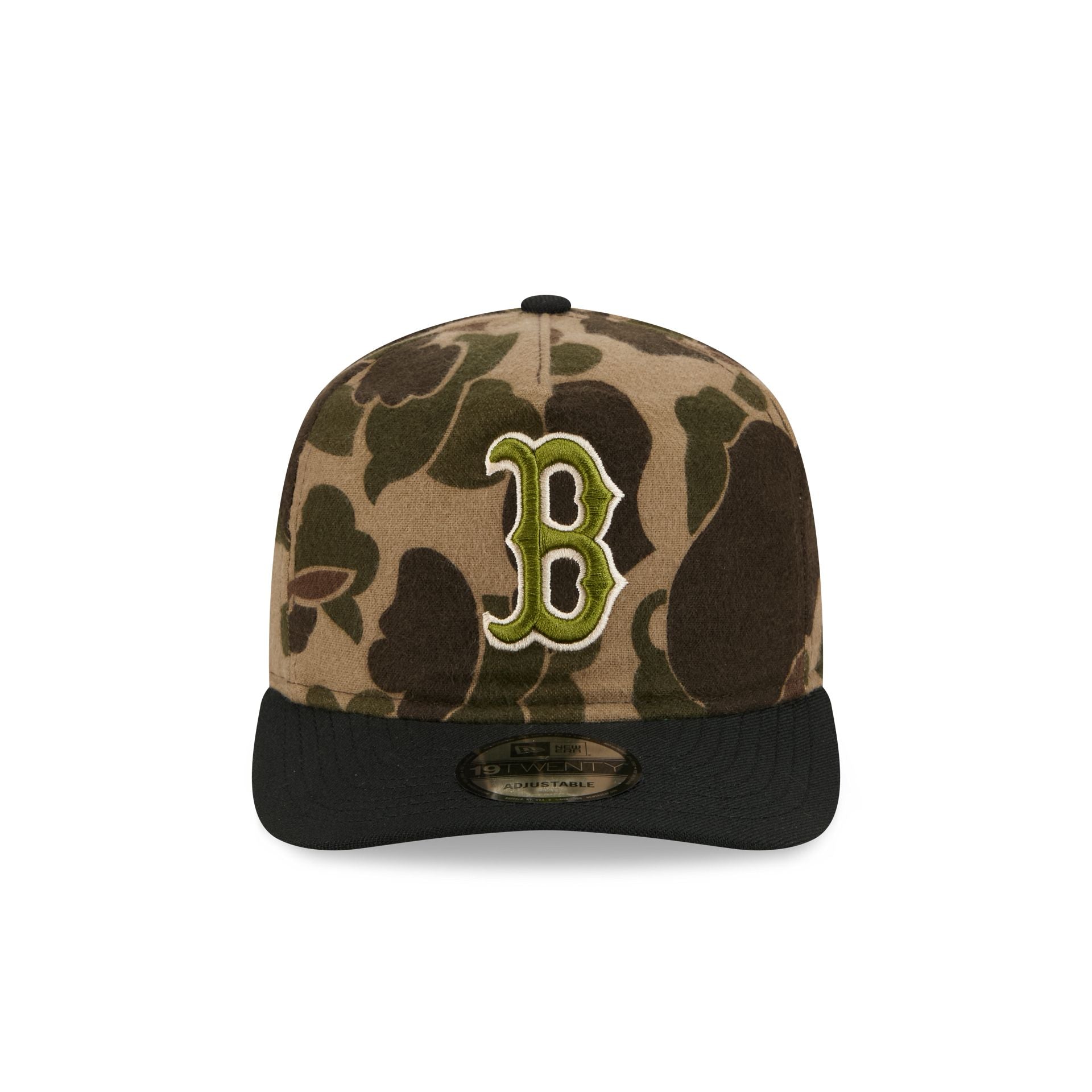 Boston Red Sox Three Looms Wool Duck Camo 19TWENTY Adjustable Hat