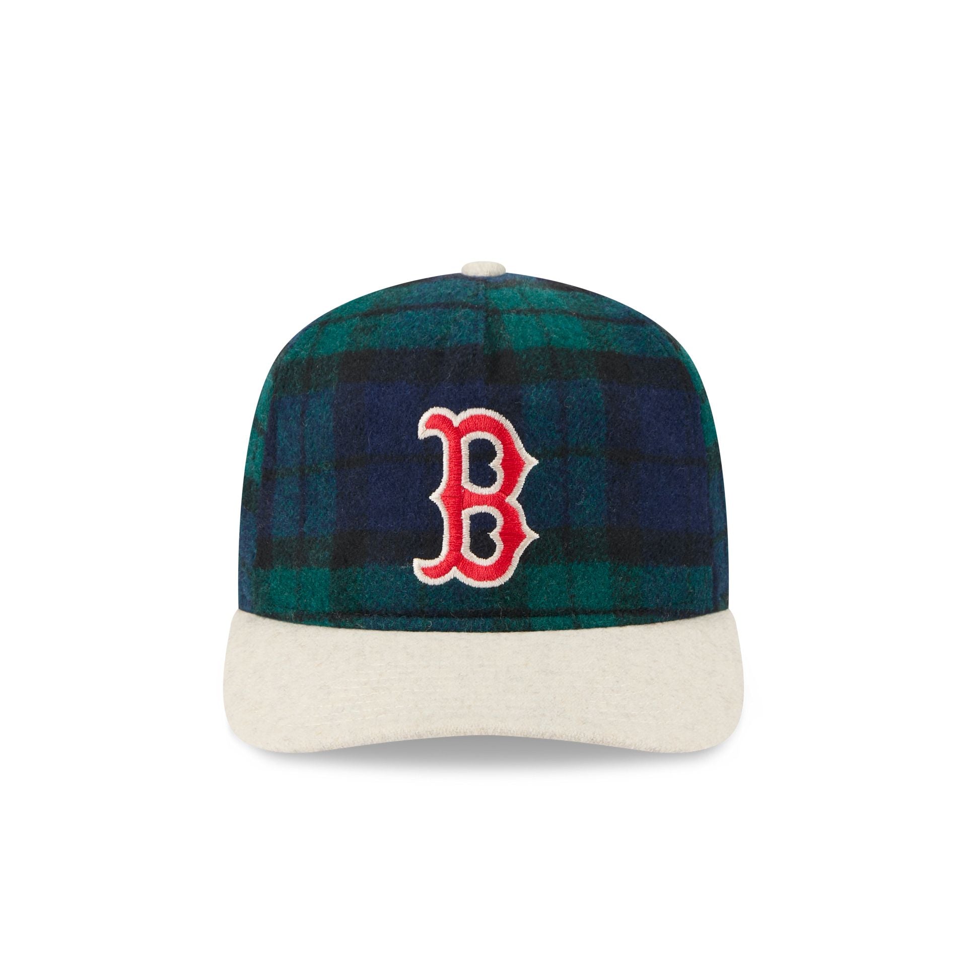 Boston Red Sox Plaid Letterman 19TWENTY Adjustable Hat