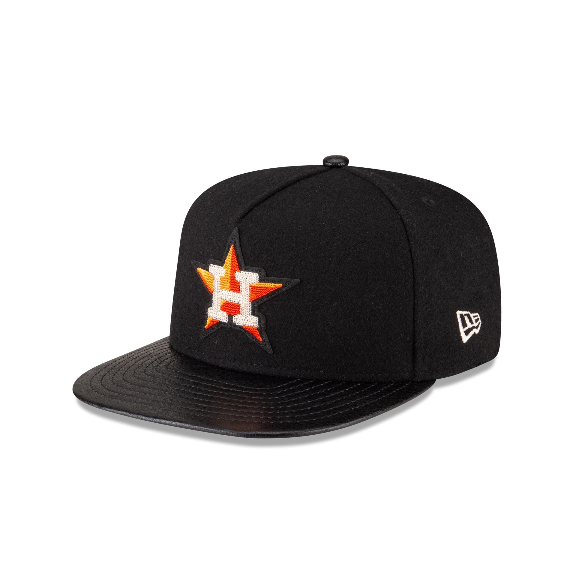 Houston Astros Wool Letterman 9FIFTY A-Frame Snapback Hat