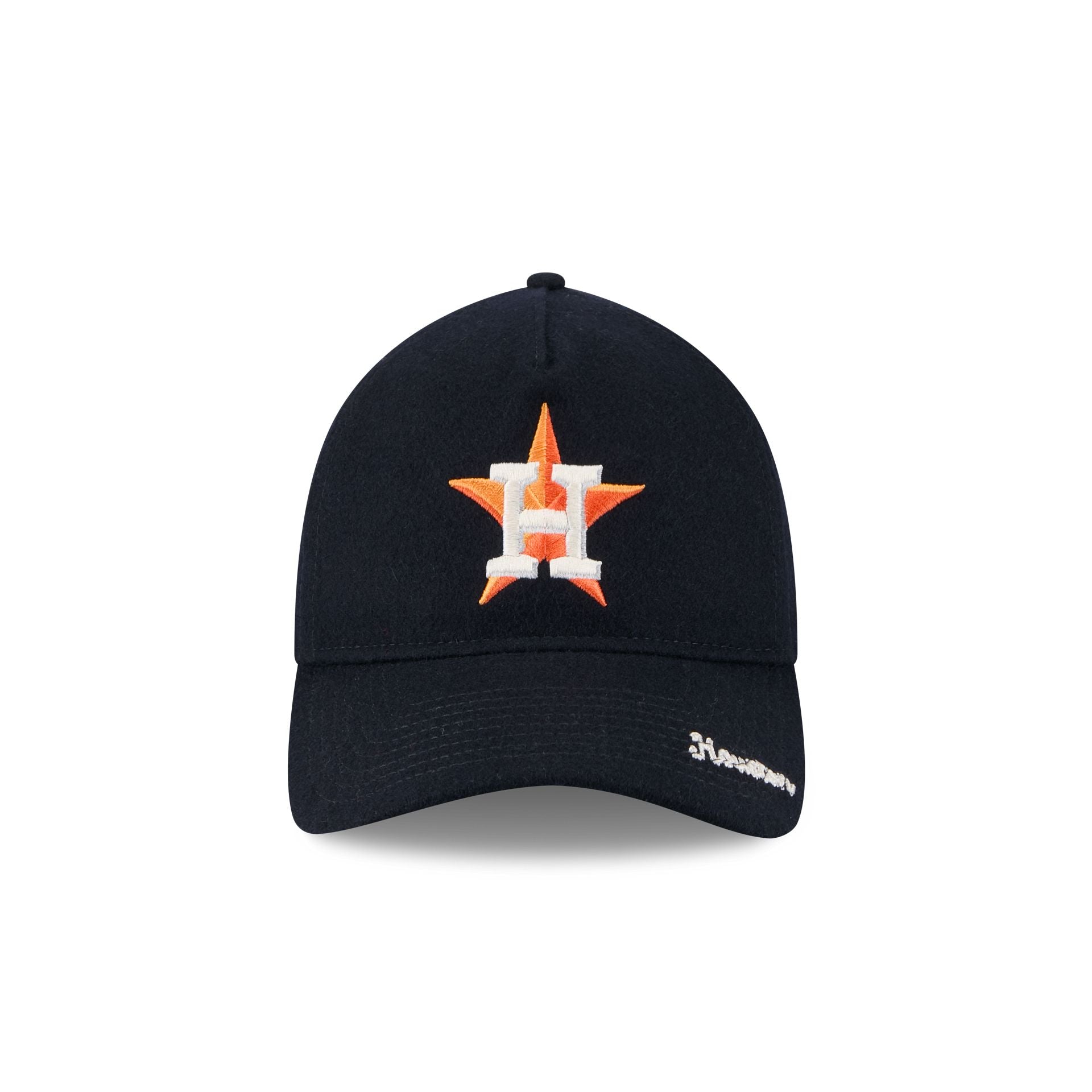 Houston Astros Wool Letterman 9TWENTY A-Frame Adjustable Hat Adjustable Hat