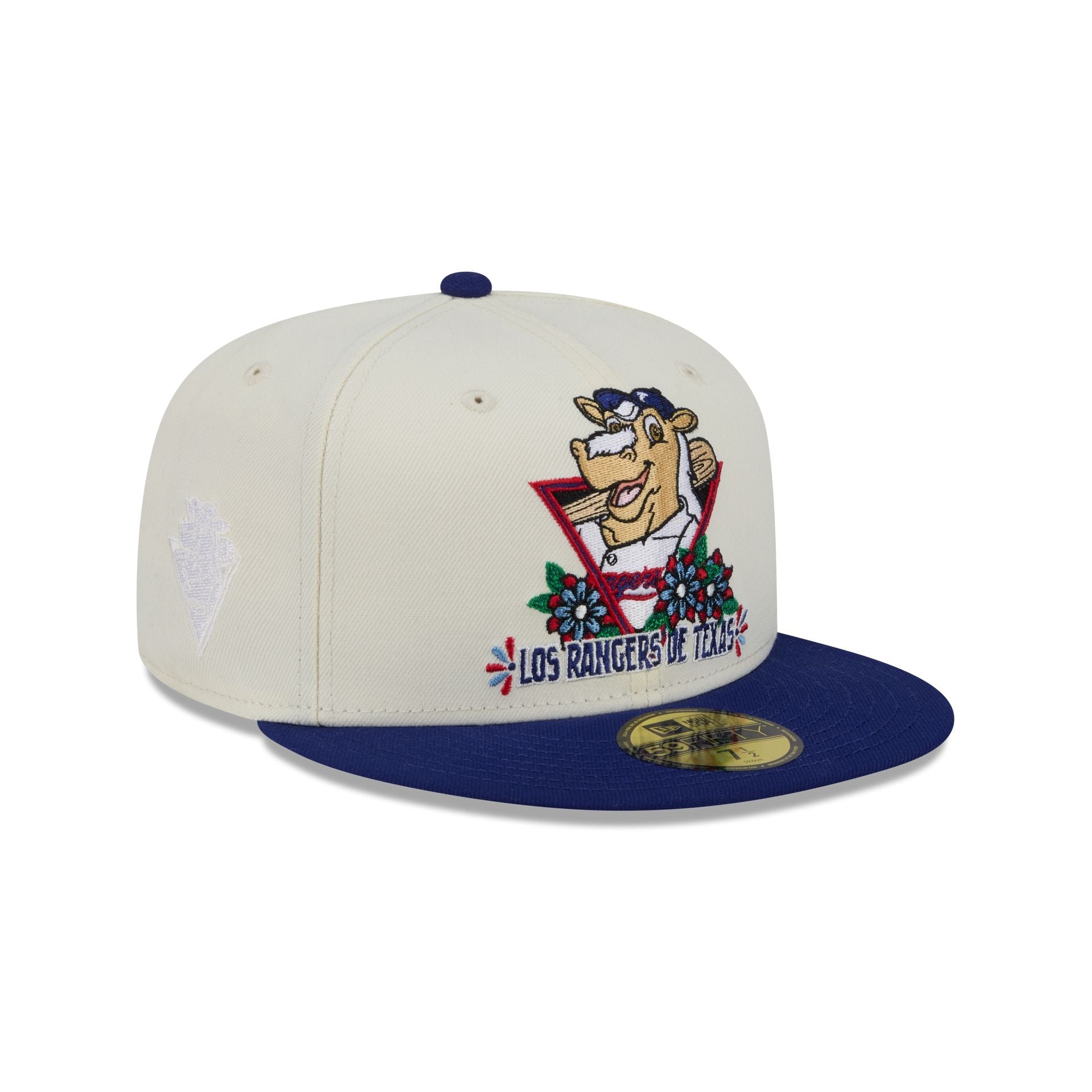Texas Rangers Day of the Dead Sugar Skull Mascot 59FIFTY Fitted Hat