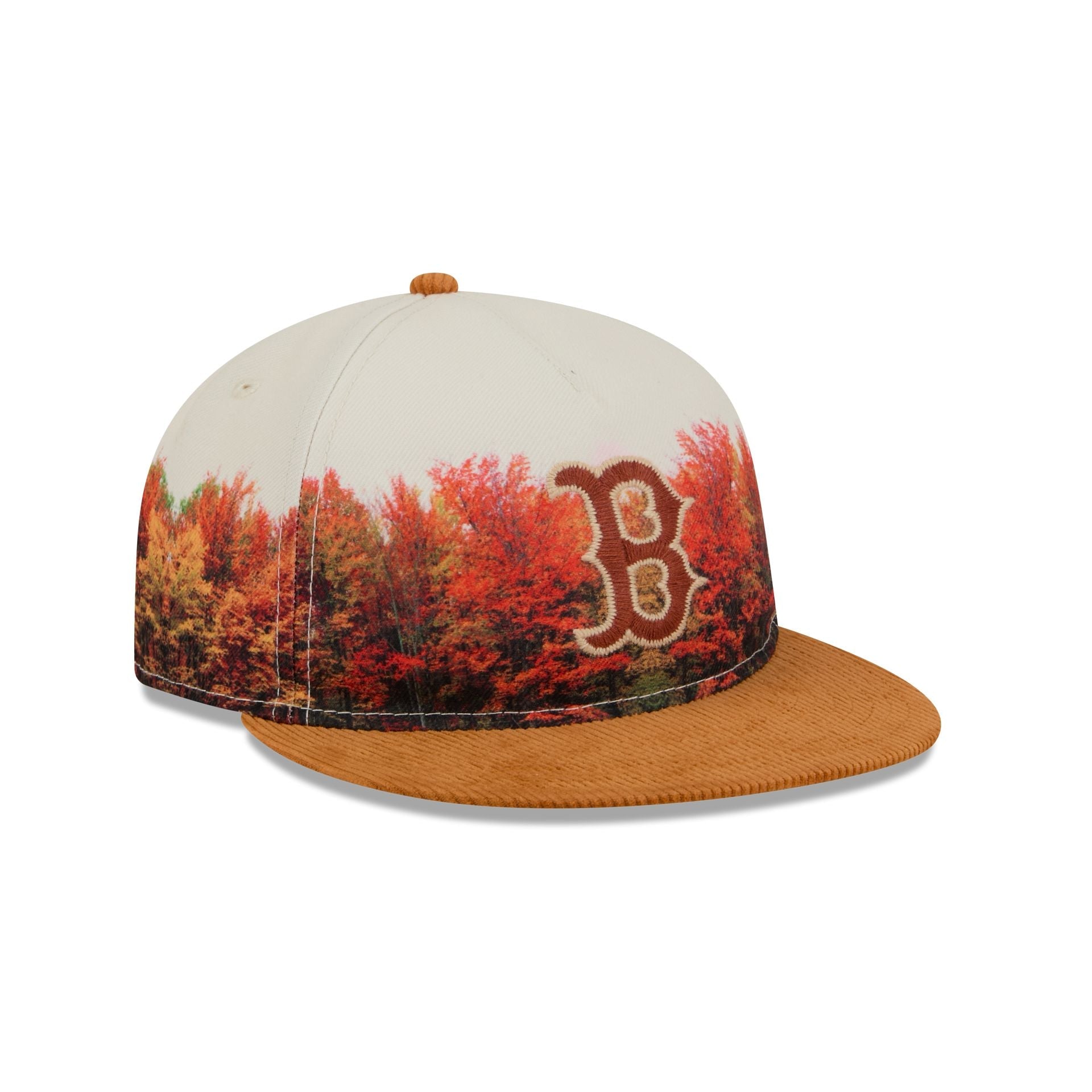 Boston Red Sox Fall Forest Retro Crown 9FIFTY Adjustable Hat