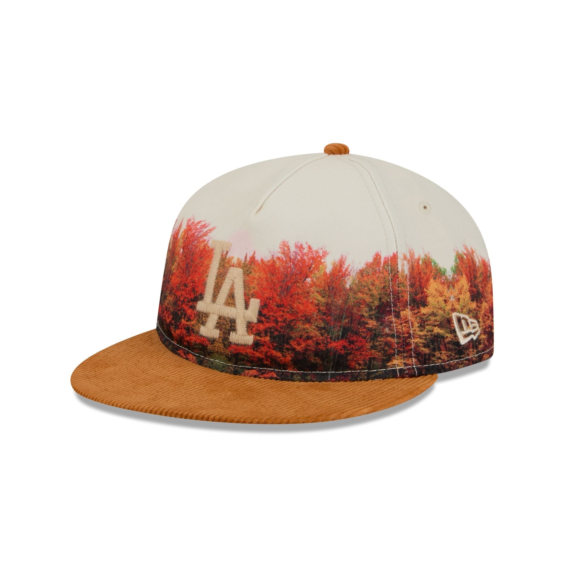 Los Angeles Dodgers Fall Forest Retro Crown 9FIFTY Adjustable Hat