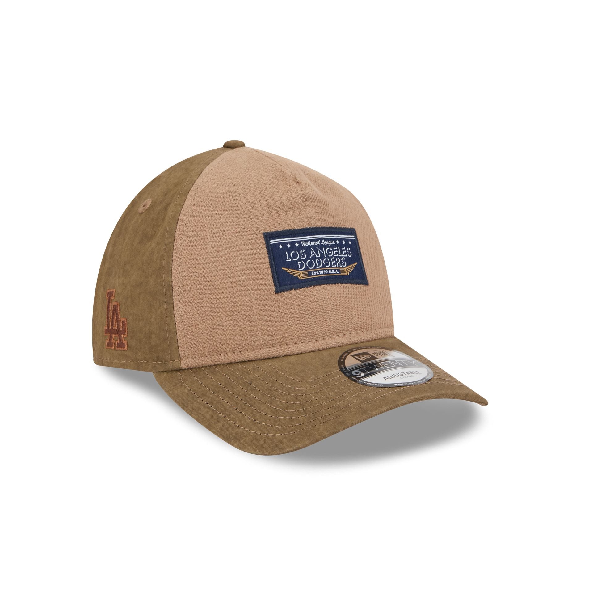 Los Angeles Dodgers Utility Linen 9TWENTY A-Frame Adjustable Hat