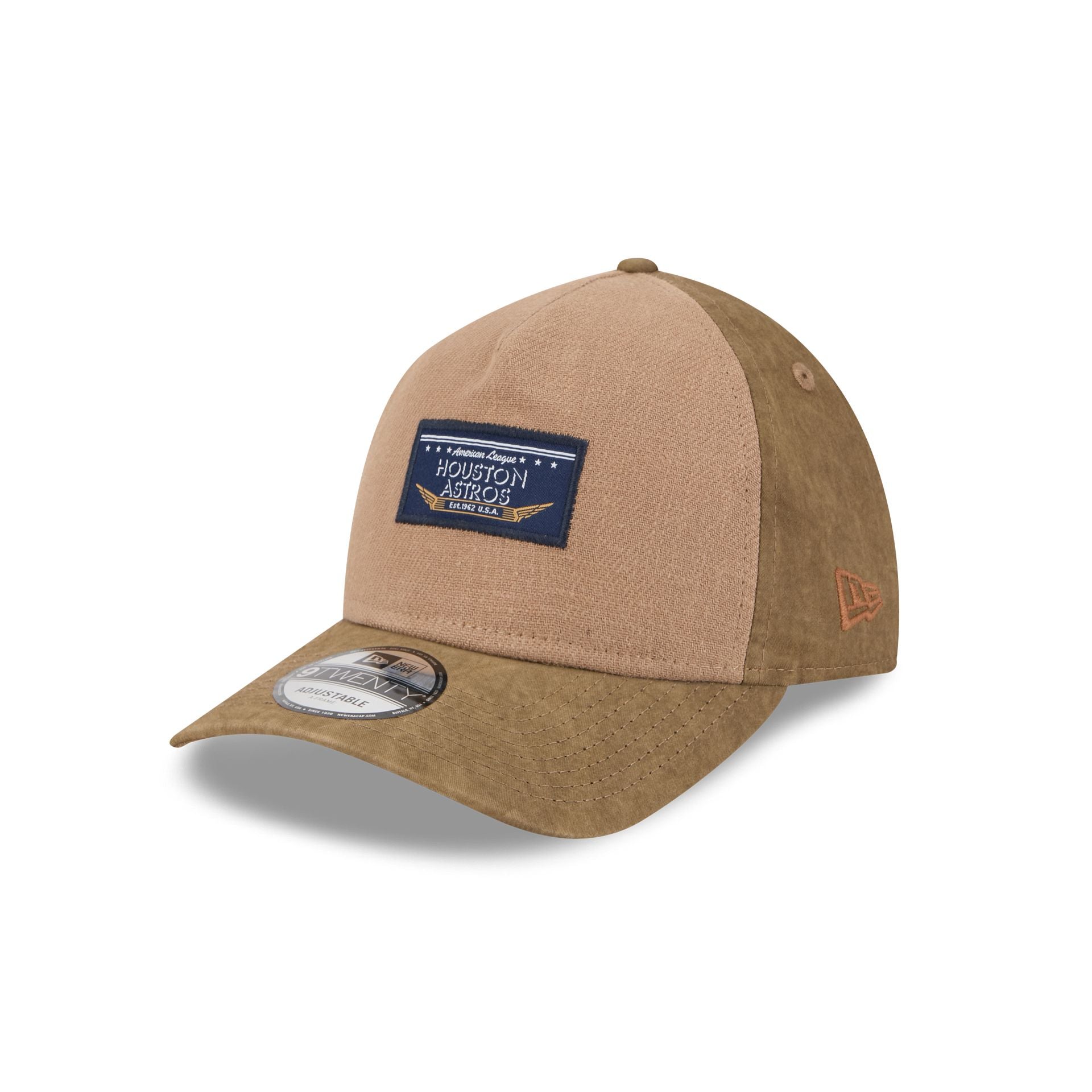Houston Astros Utility Linen 9TWENTY A-Frame Adjustable Hat
