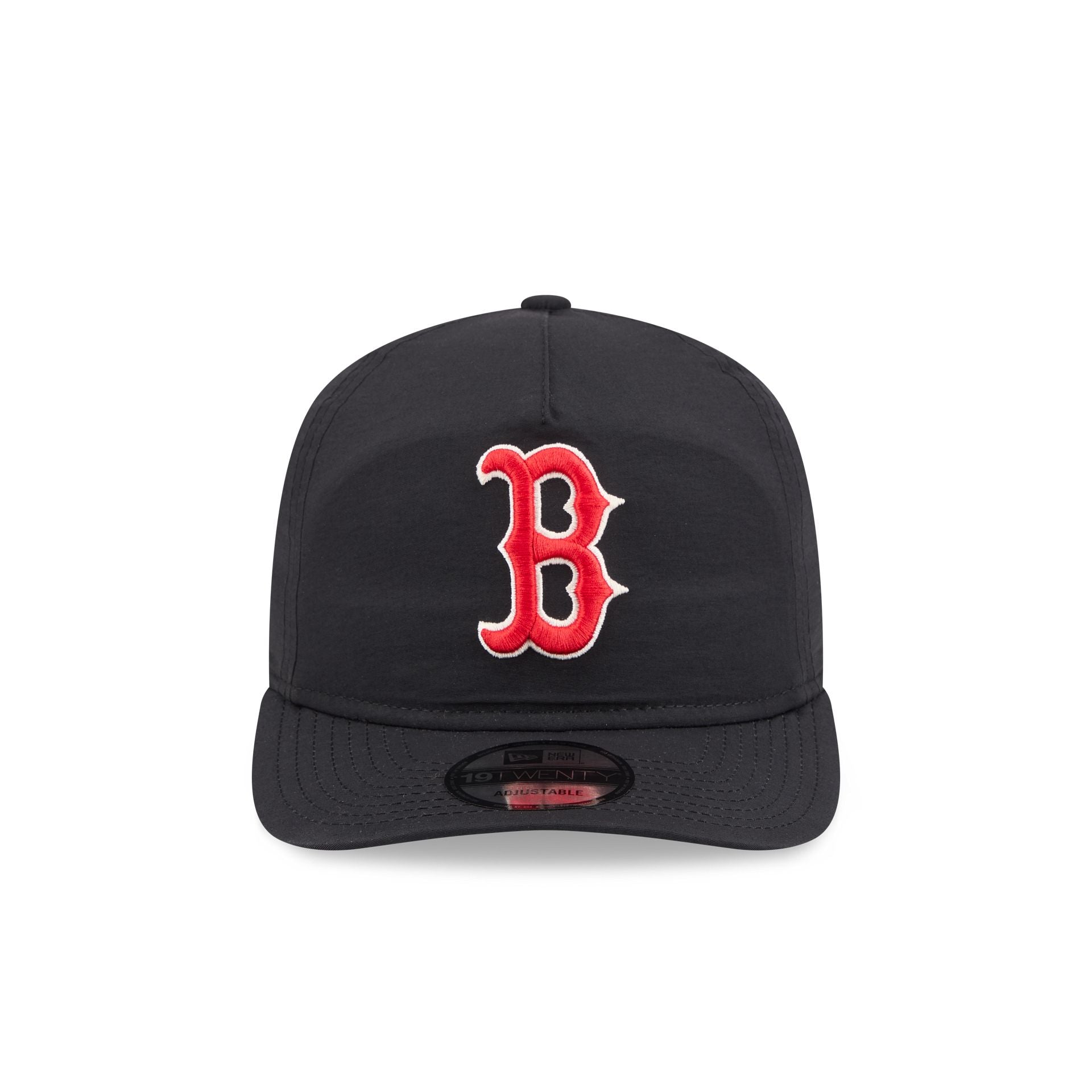 Boston Red Sox Black Nylon 19TWENTY Snapback Hat