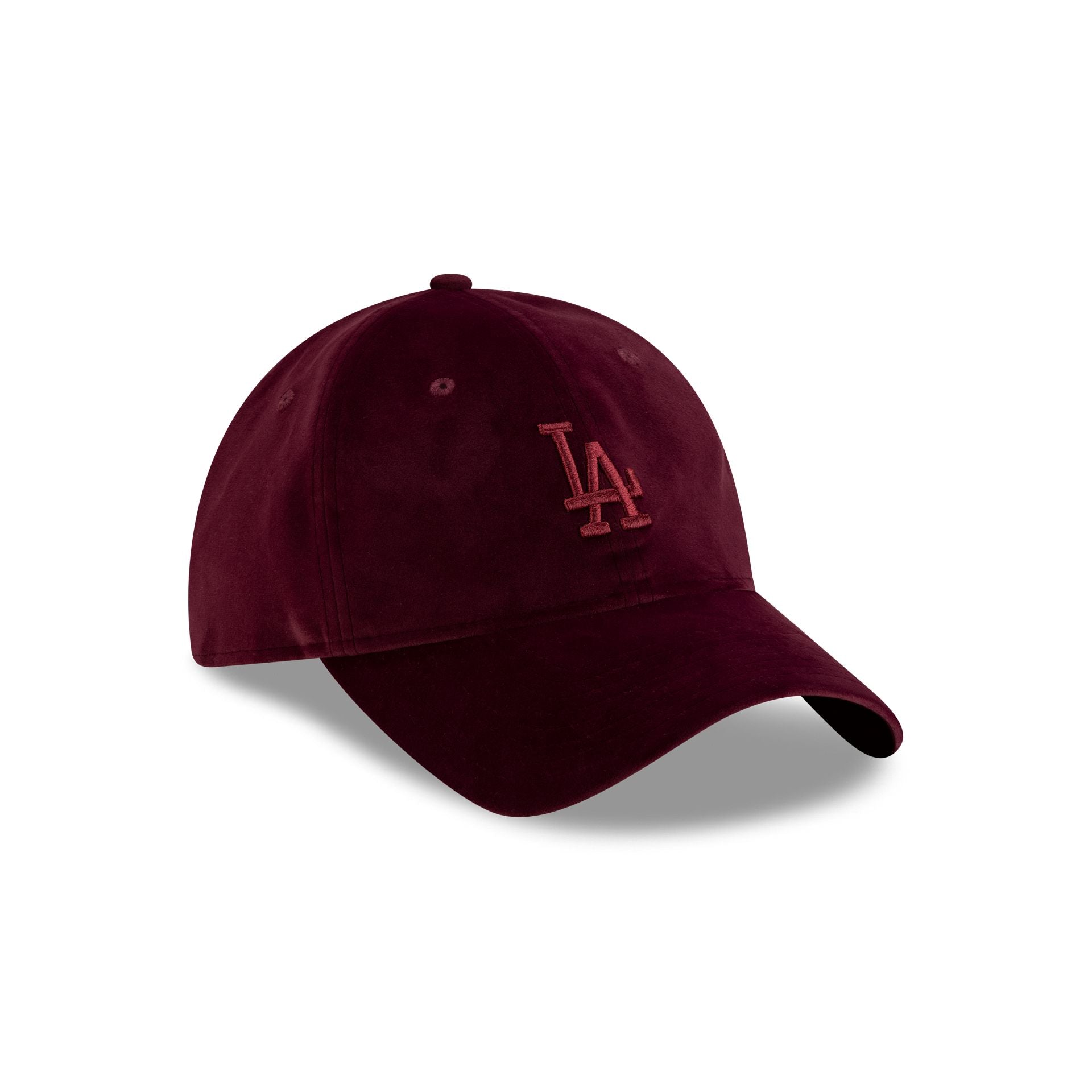 Los Angeles Dodgers Red Velour 9TWENTY Adjustable Hat