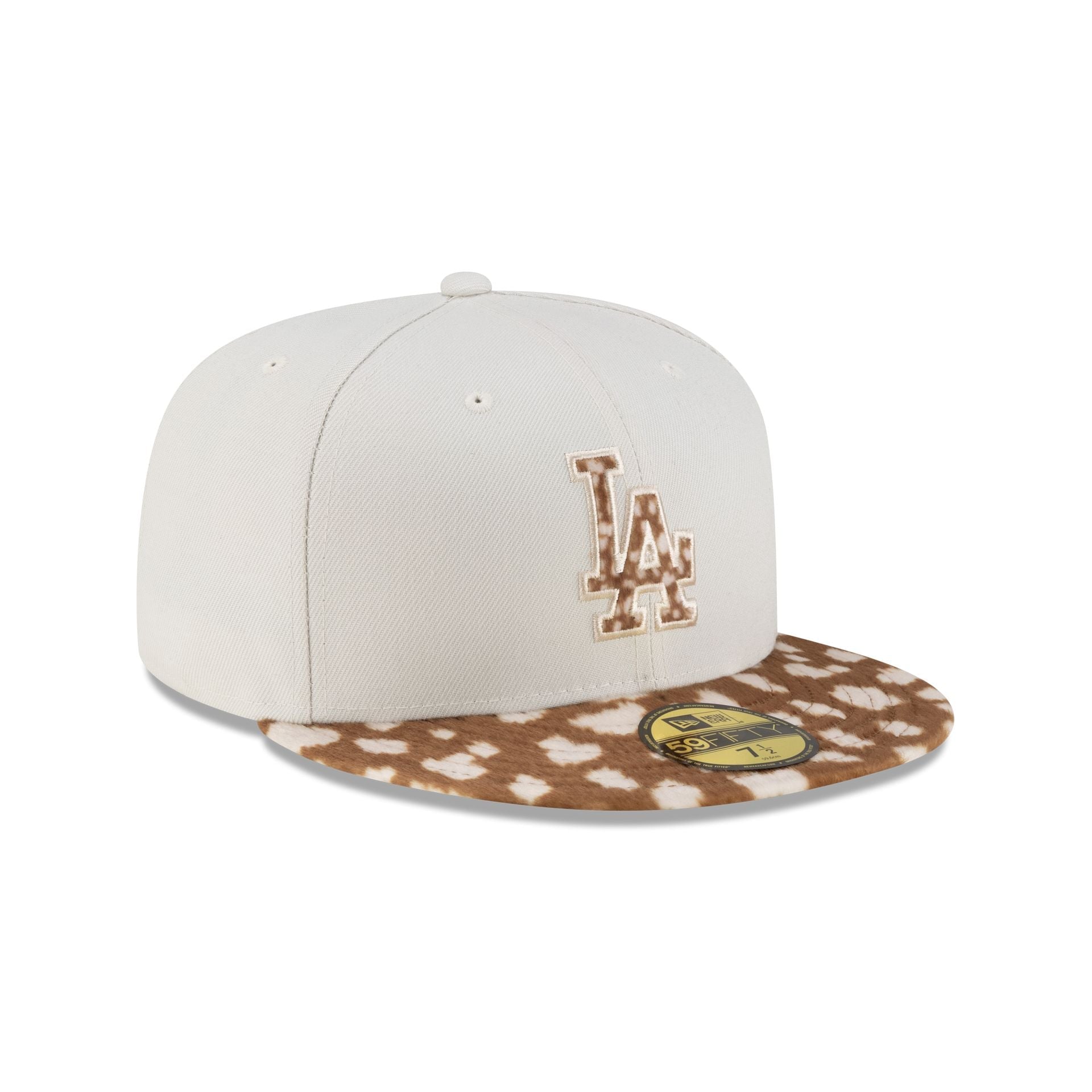 Los Angeles Dodgers Animal Visor 59FIFTY Fitted Hat