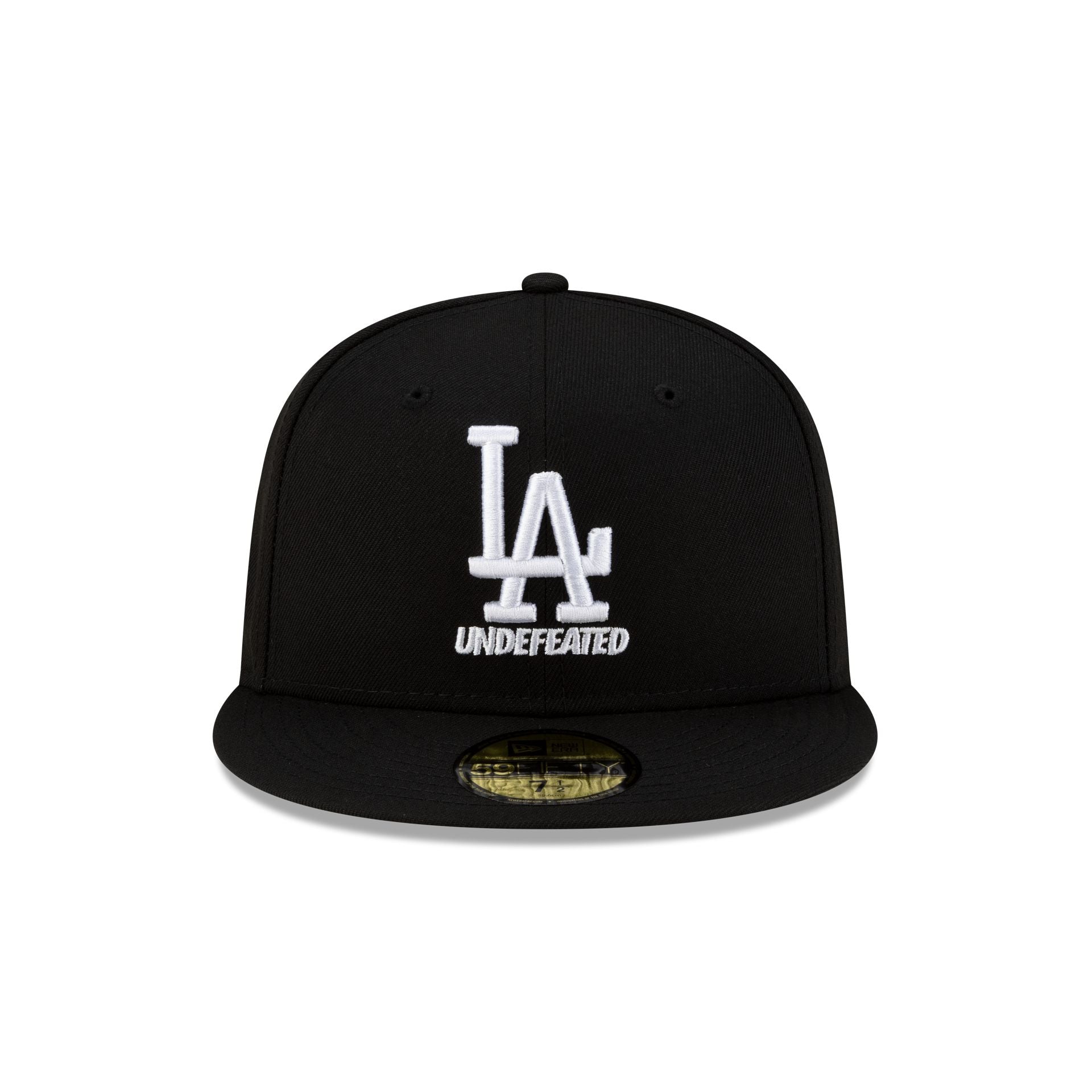 Undefeated x Los Angeles Dodgers Stacked Black 59FIFTY Fitted Hat