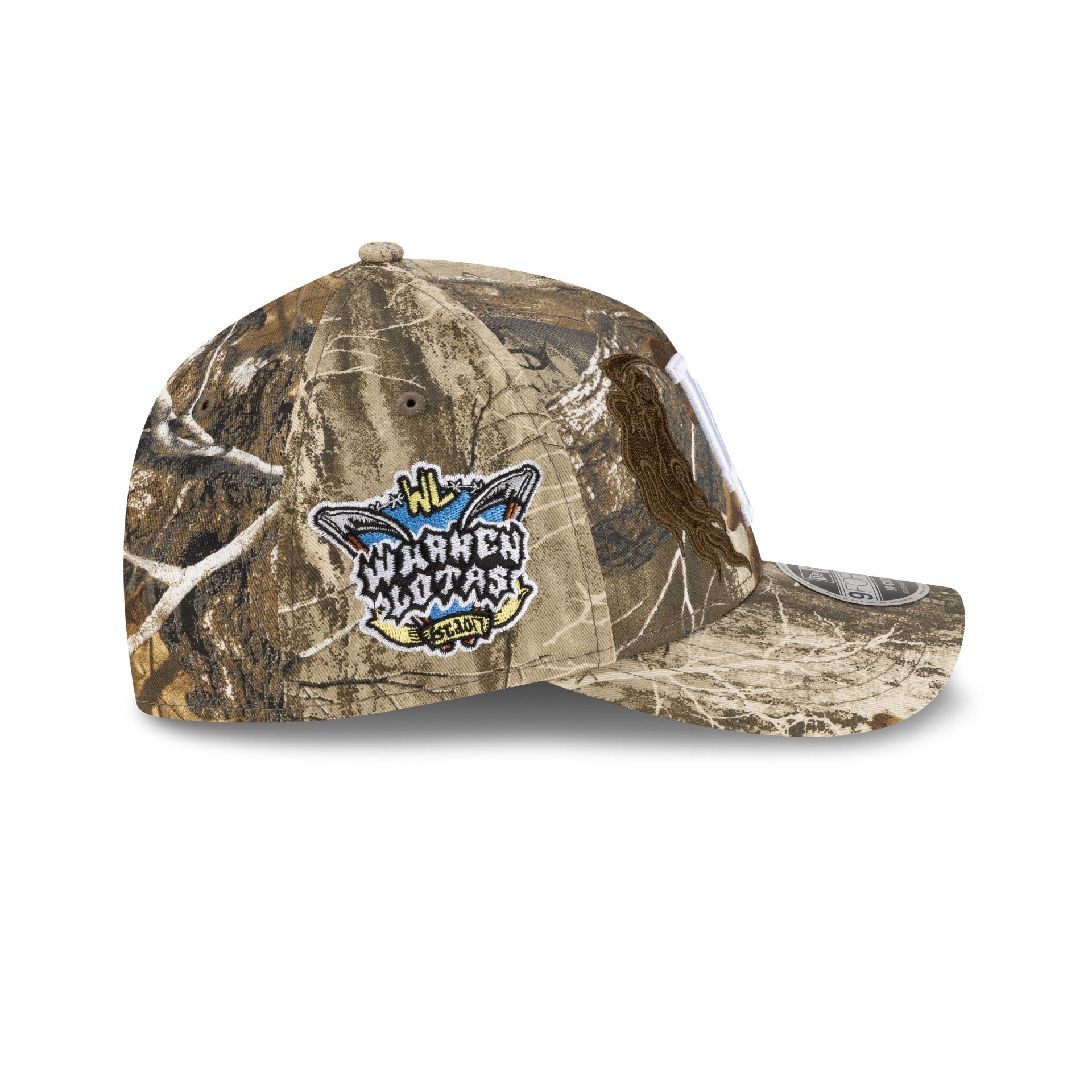 Warren Lotas x Los Angeles Dodgers Realtree 9FORTY M-Crown A-Frame Snapback Hat