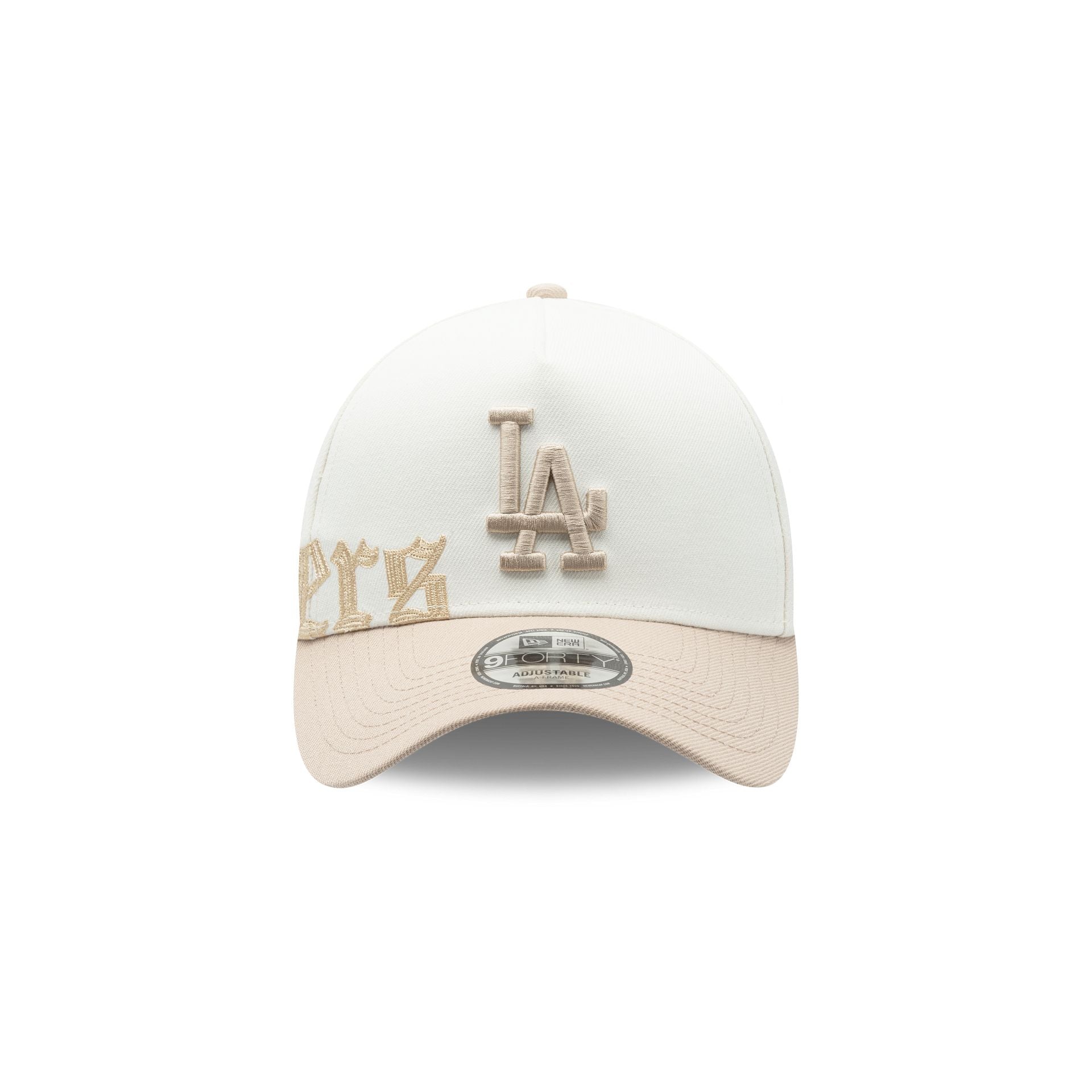 Los Angeles Dodgers Gothic Script 9FORTY A-Frame Snapback Hat