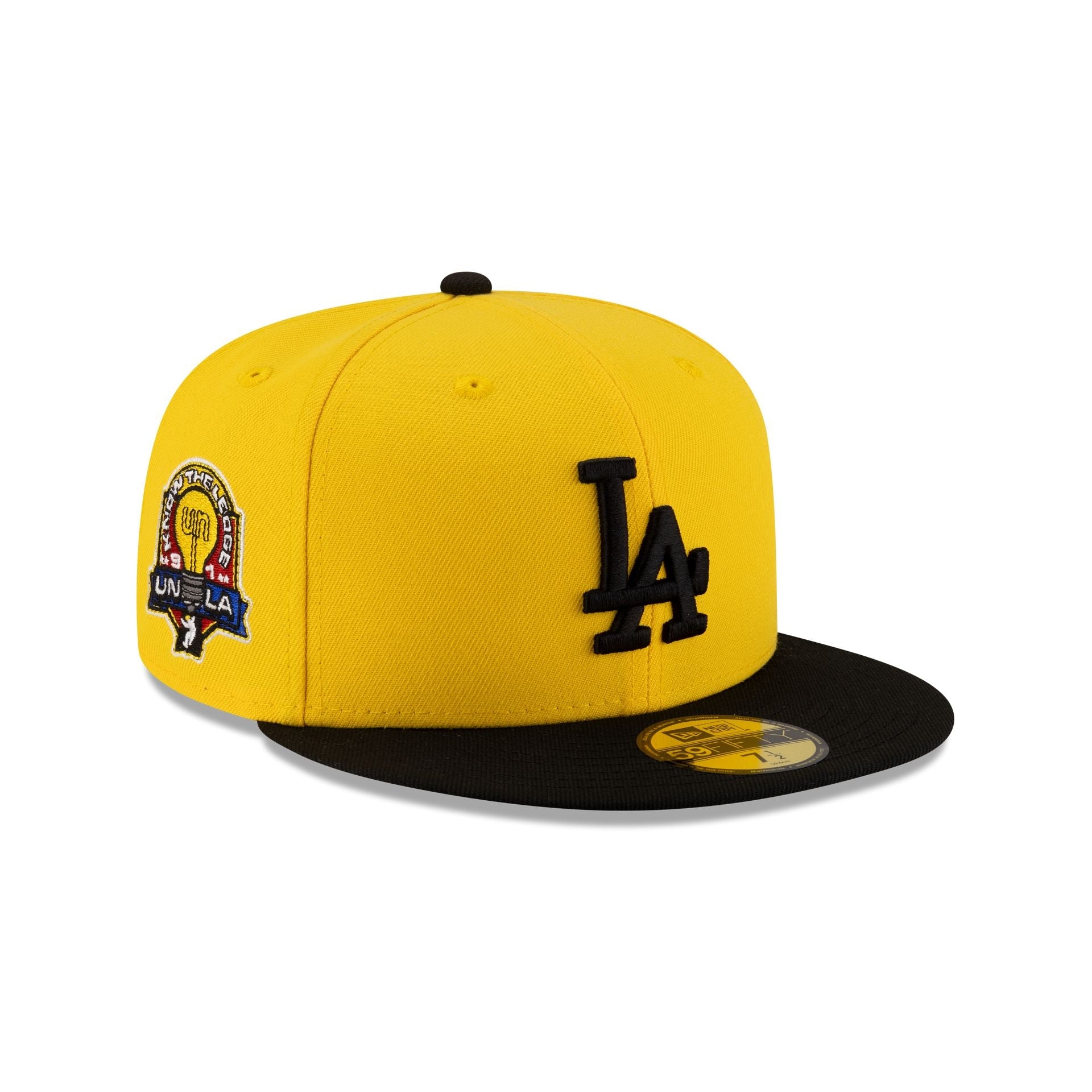 Union x Los Angeles Dodgers Yellow 59FIFTY Fitted Hat