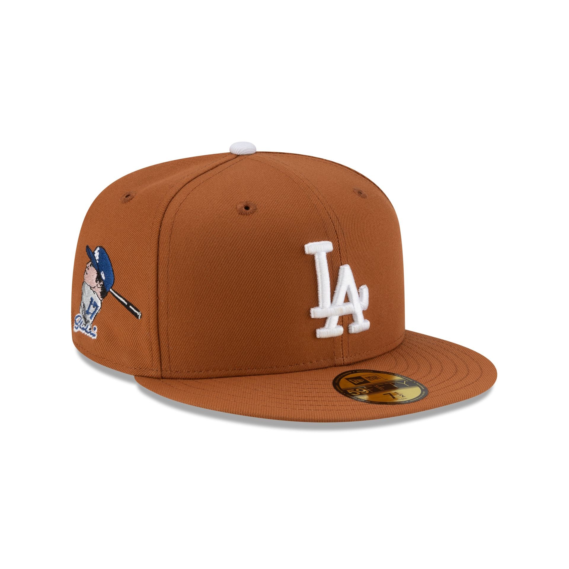 Los Angeles Dodgers Shohei Ohtani Earth Brown 59FIFTY Fitted Hat