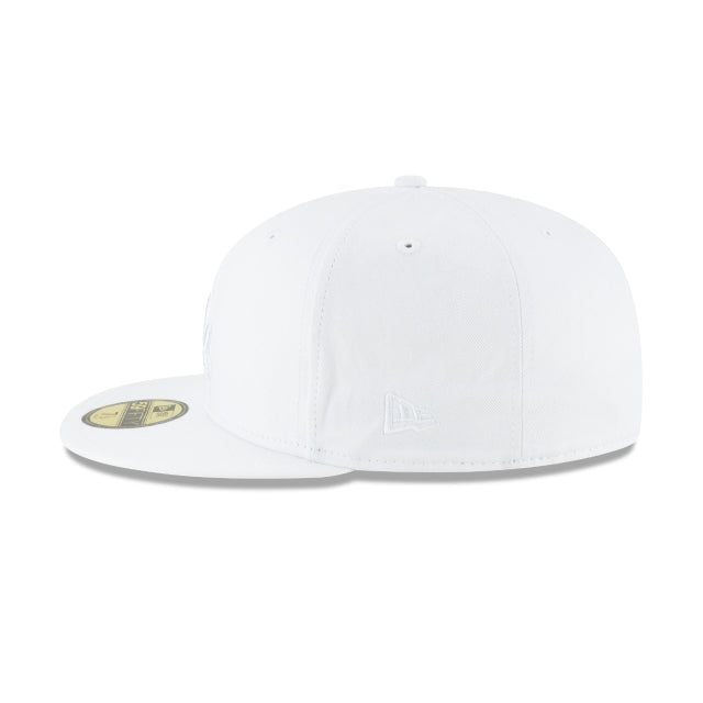 Los Angeles Dodgers Whiteout Basic 59FIFTY Fitted Hat