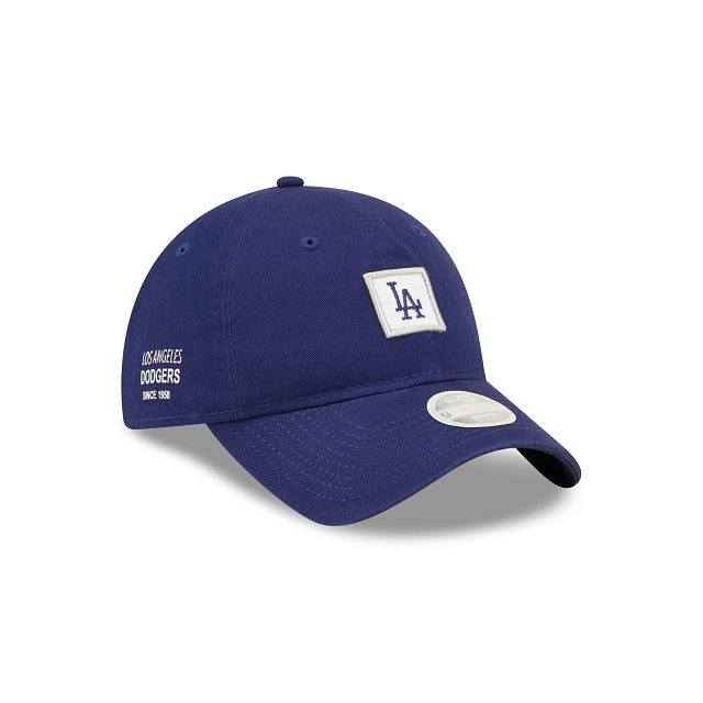 Los Angeles Dodgers Mini Patch Women's 9TWENTY Adjustable Hat