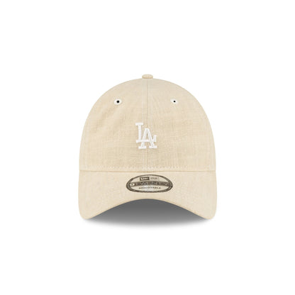 Los Angeles Dodgers Soft Linen Stone 9TWENTY Adjustable Hat