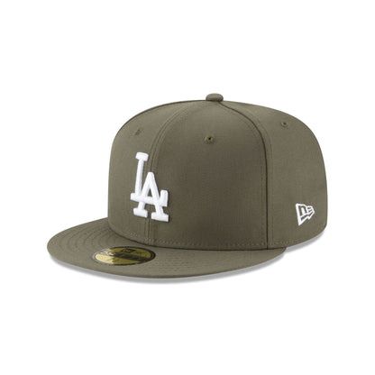 Los Angeles Dodgers 2024 World Series Champions New Olive 59FIFTY Fitted Hat