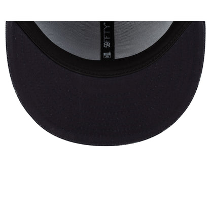 Los Angeles Dodgers Laser Burn Out Navy 59FIFTY Fitted Hat