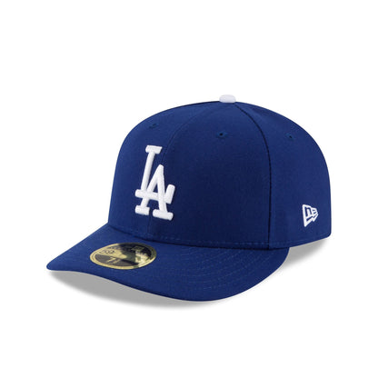 Los Angeles Dodgers Triple Player Side Patch Low Profile 59FIFTY Fitted Hat