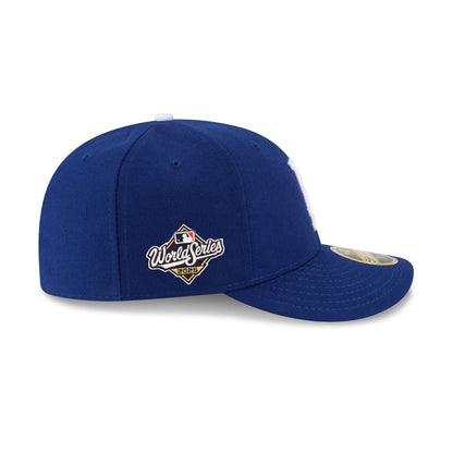 Los Angeles Dodgers 2025 World Series Side Patch Low Profile 59FIFTY Fitted Hat