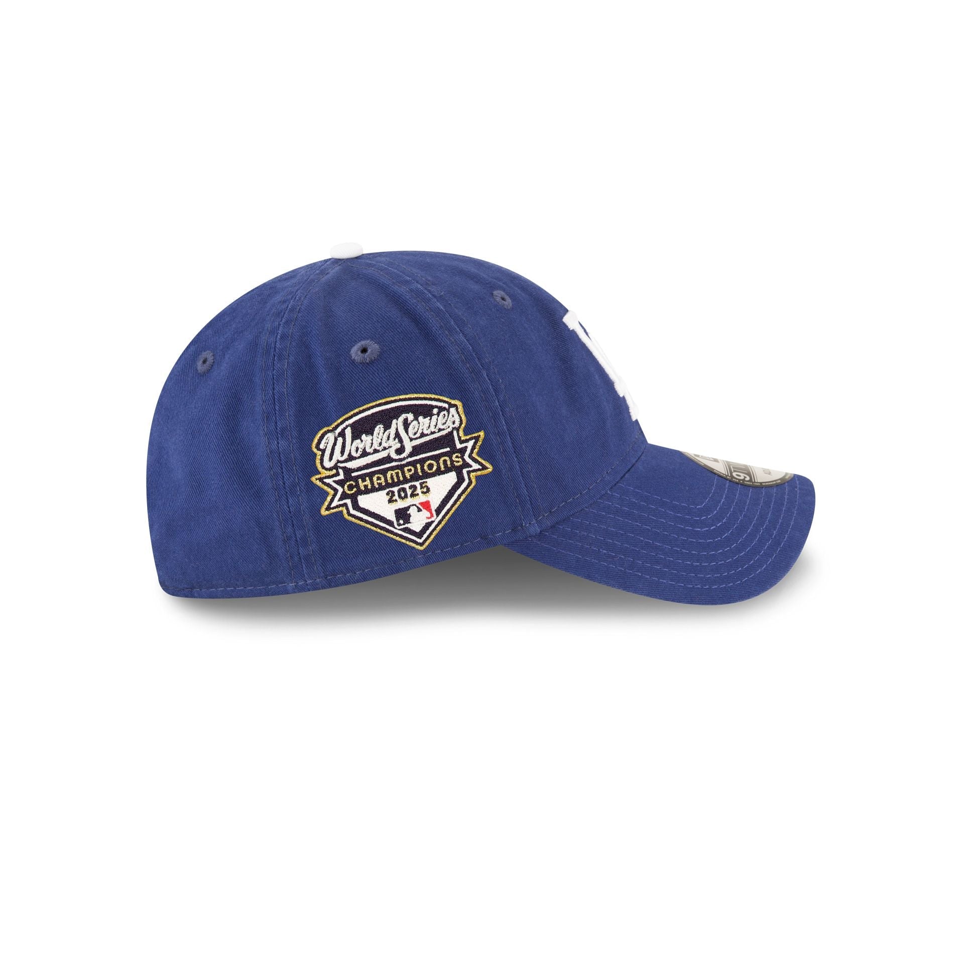 Los Angeles Dodgers 2025 World Series Champions Side Patch 9TWENTY Adjustable Hat