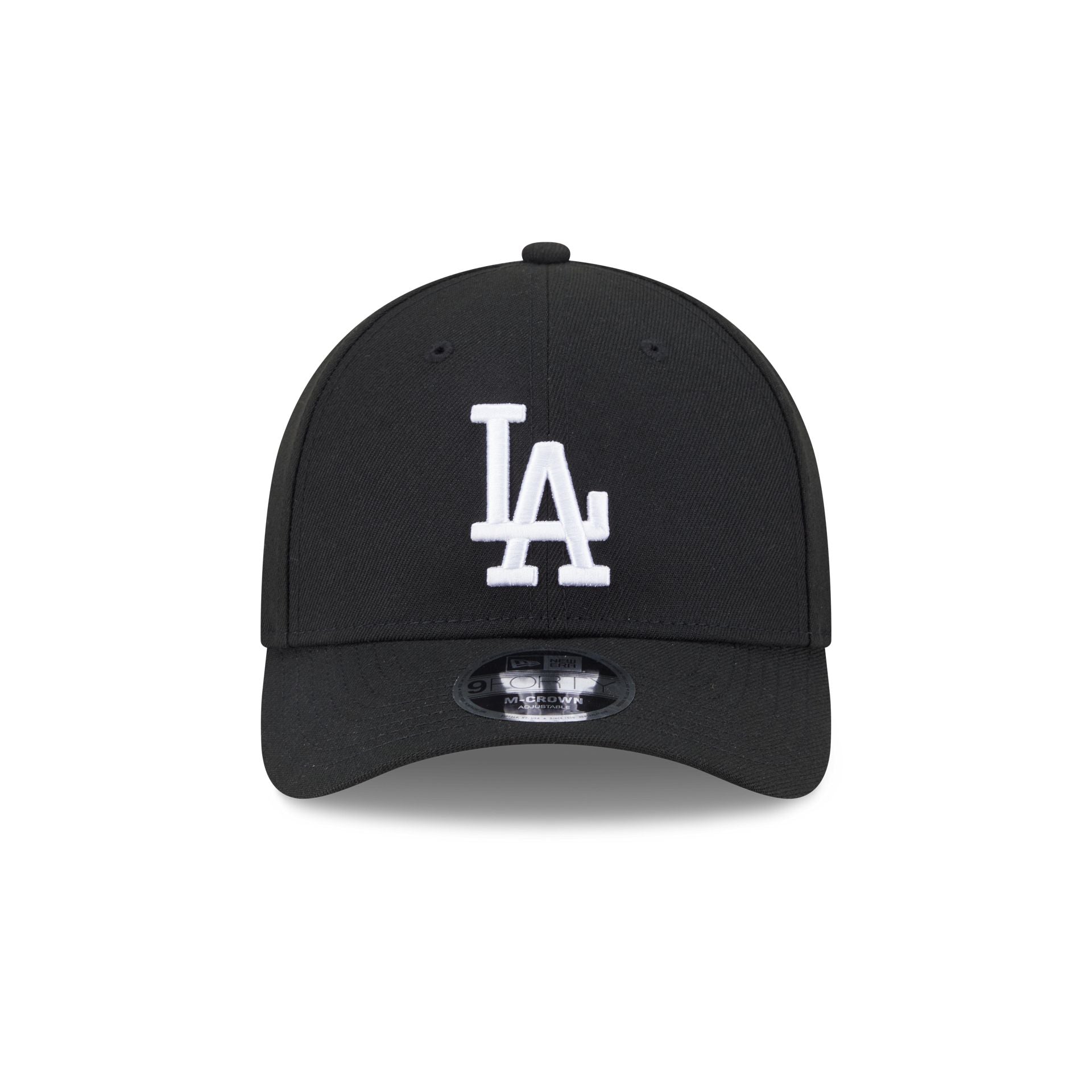 Los Angeles Dodgers 2025 World Series Champions Black & White 9FORTY M-Crown Snapback Hat