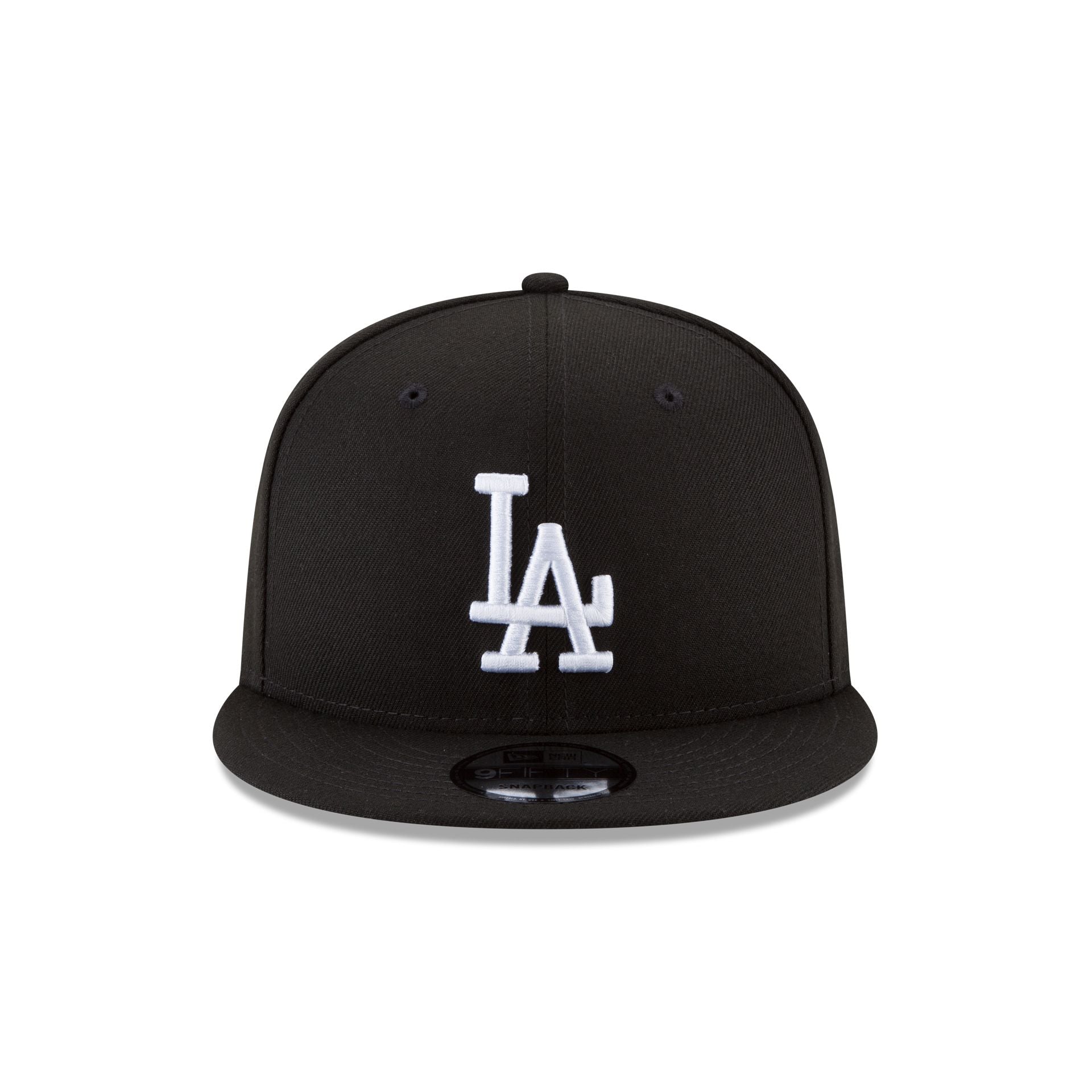 Los Angeles Dodgers 2025 World Series Champions Black & White 9FIFTY Snapback Hat