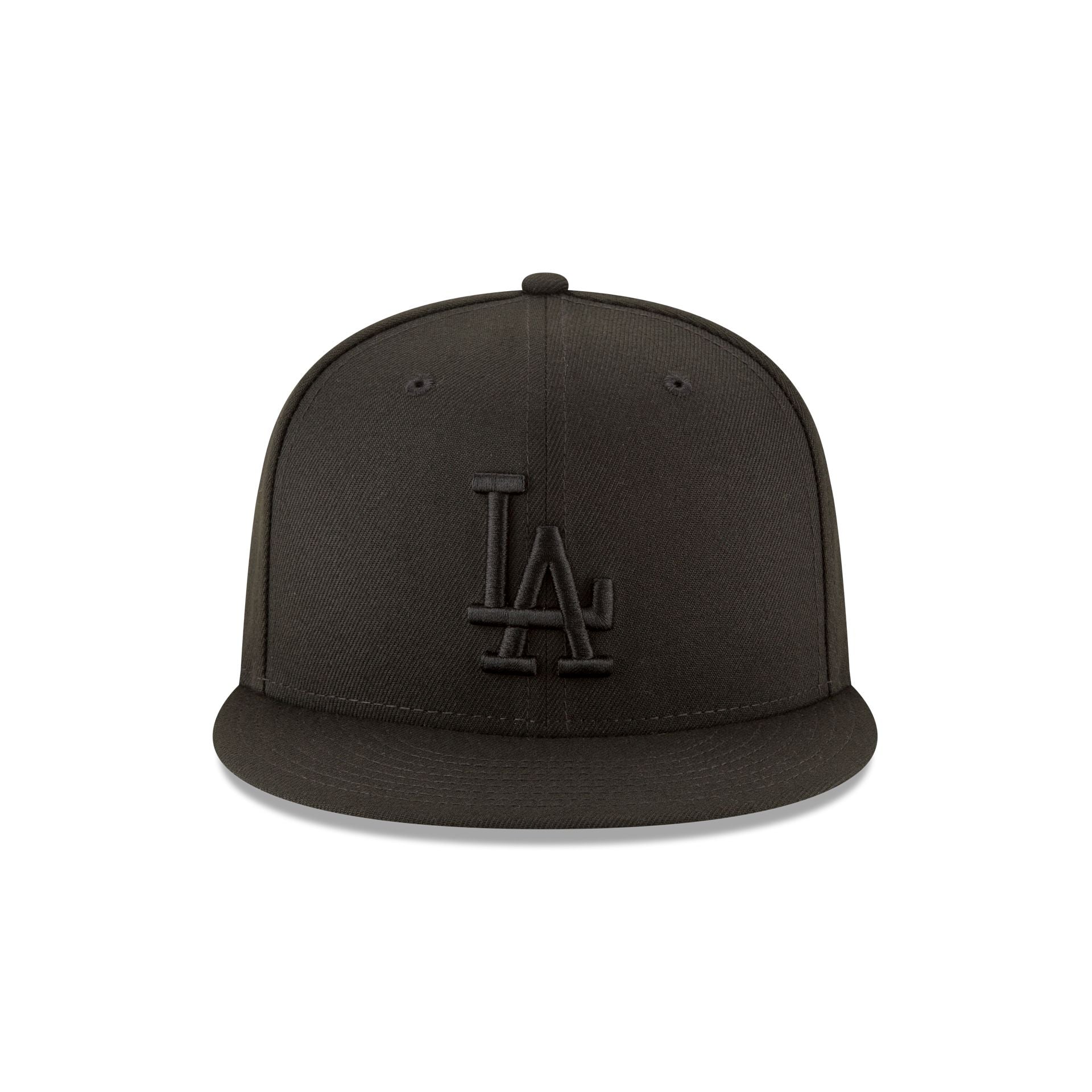 Los Angeles Dodgers 2025 World Series Champions Black on Black 9FIFTY Snapback Hat