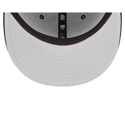 Los Angeles Dodgers Sidepatch Black 59FIFTY Fitted Hat