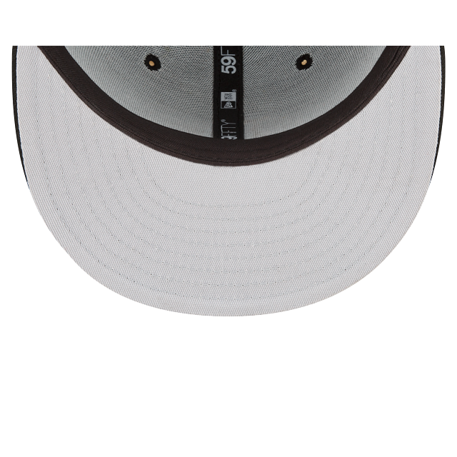 Los Angeles Dodgers Sidepatch Black 59FIFTY Fitted Hat