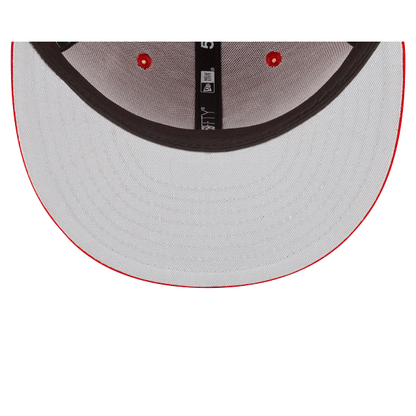 Chicago White Sox Sidepatch Red 59FIFTY Fitted Hat