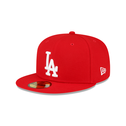 Los Angeles Dodgers Sidepatch Red 59FIFTY Fitted Hat
