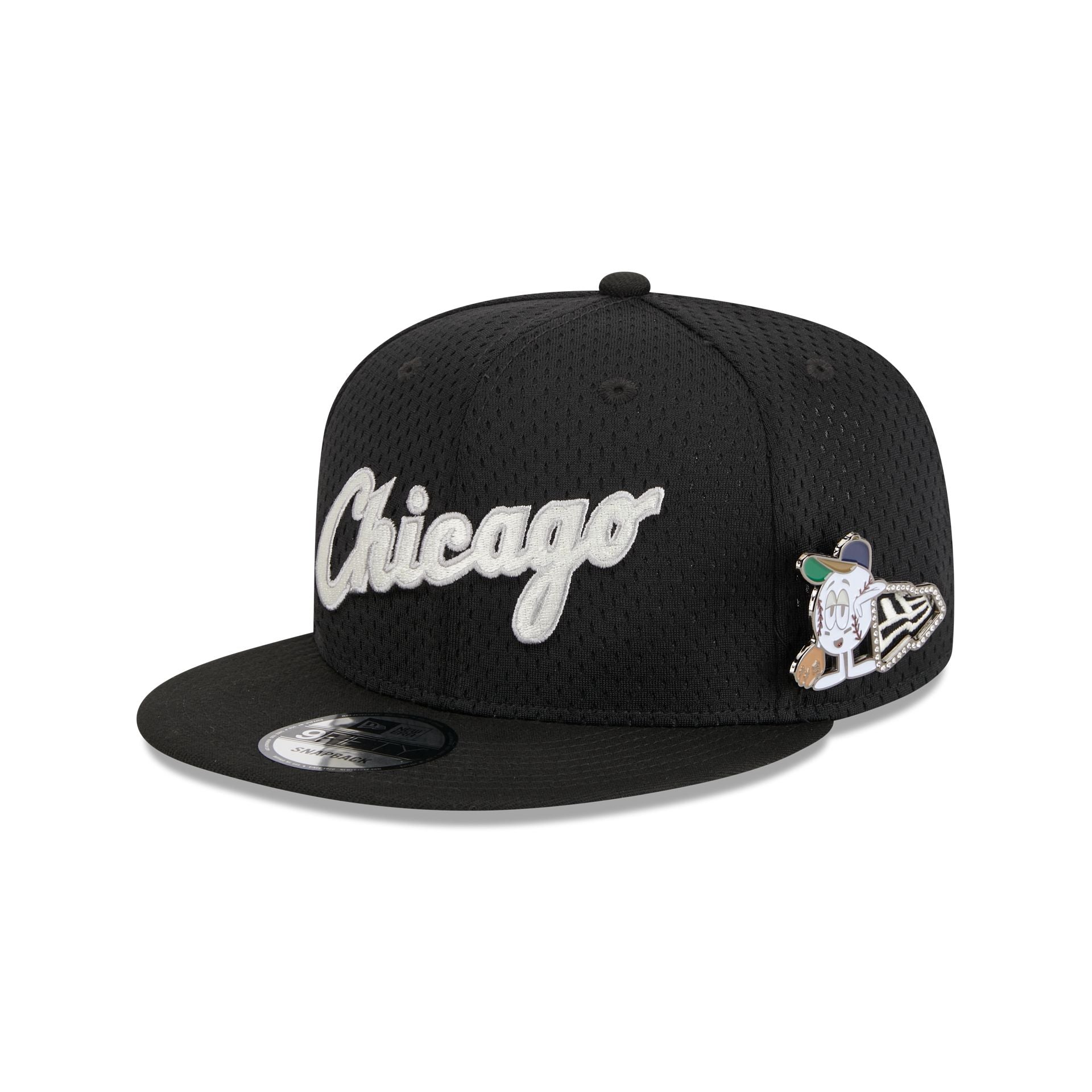Chicago White Sox Post-Up Pin 9FIFTY Snapback Hat