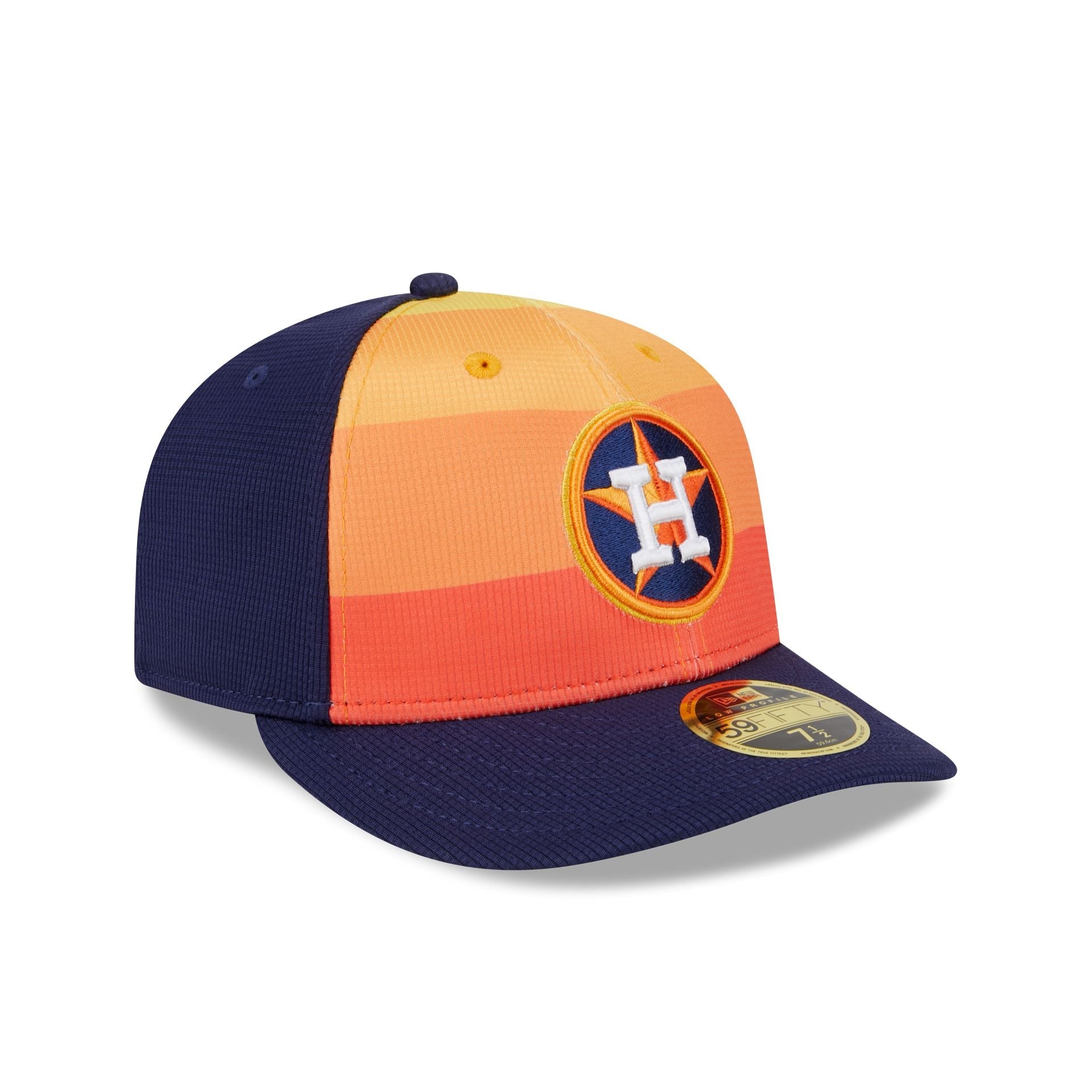 Houston Astros 2025 Batting Practice Low Profile 59FIFTY Fitted