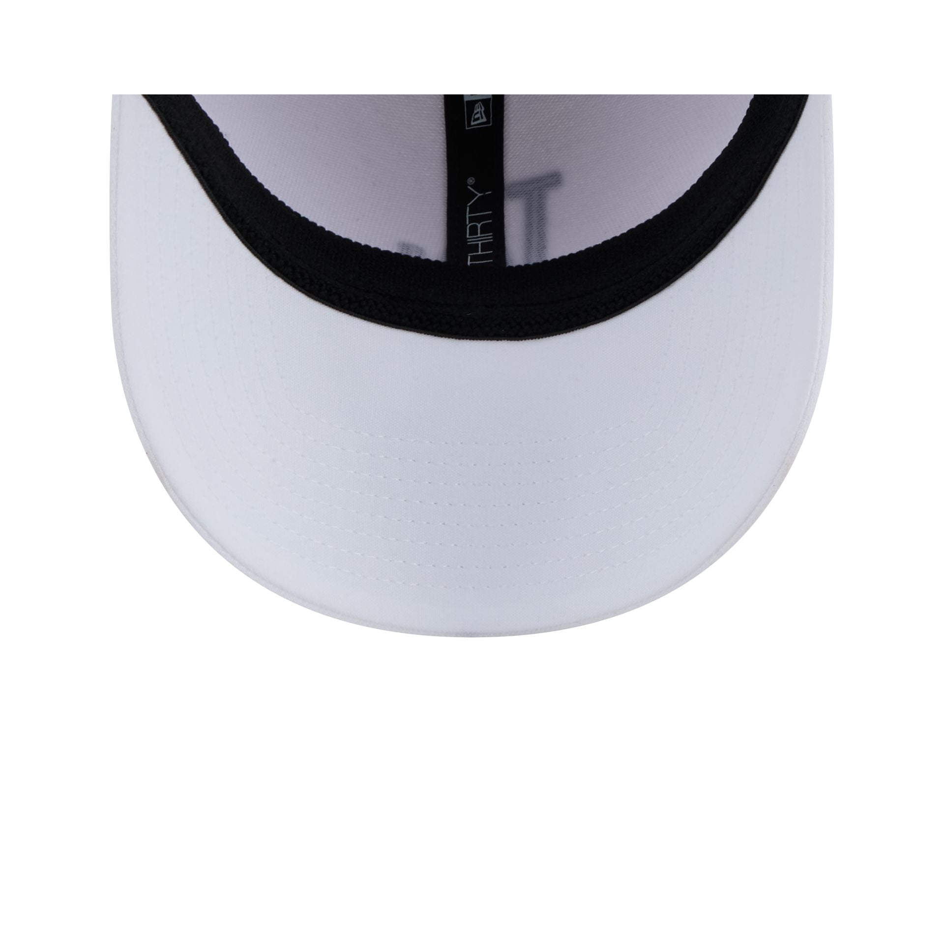 Los Angeles Dodgers Optic White 39THIRTY Stretch Fit Hat