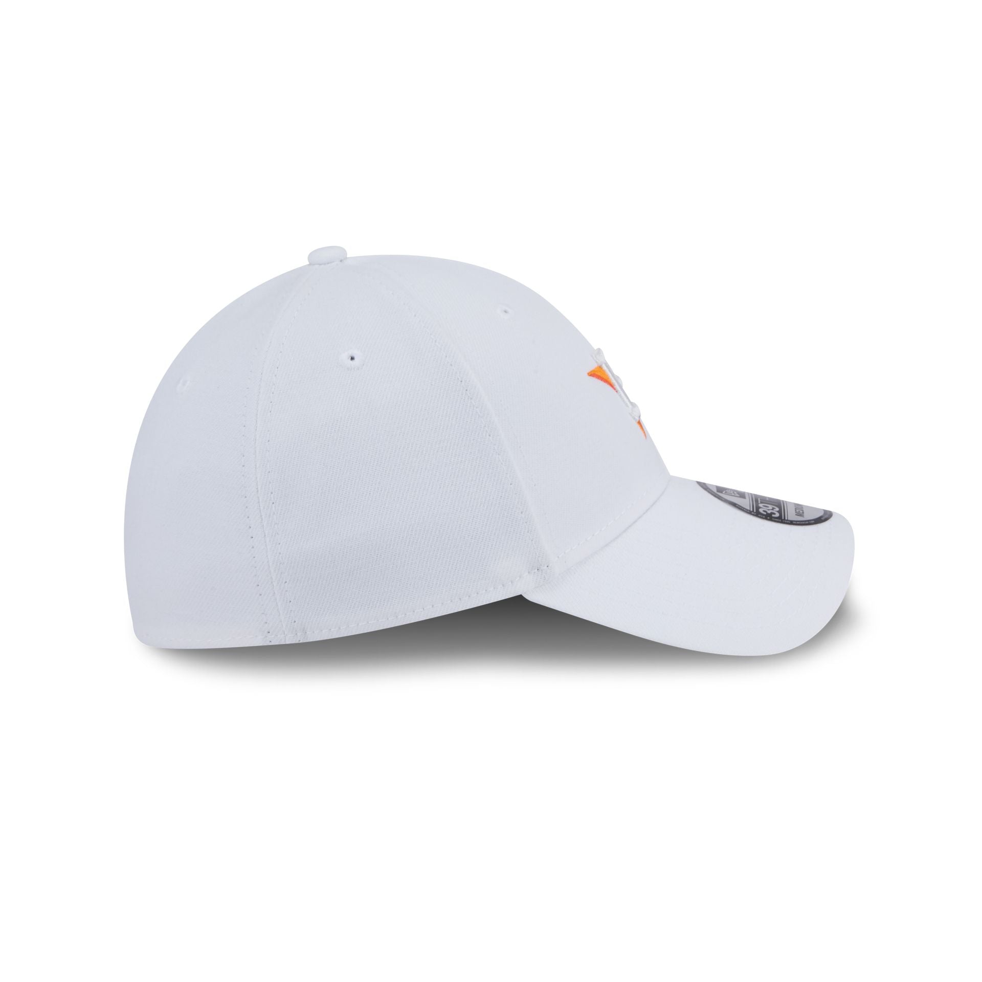 Houston Astros Optic White 39THIRTY Stretch Fit Hat