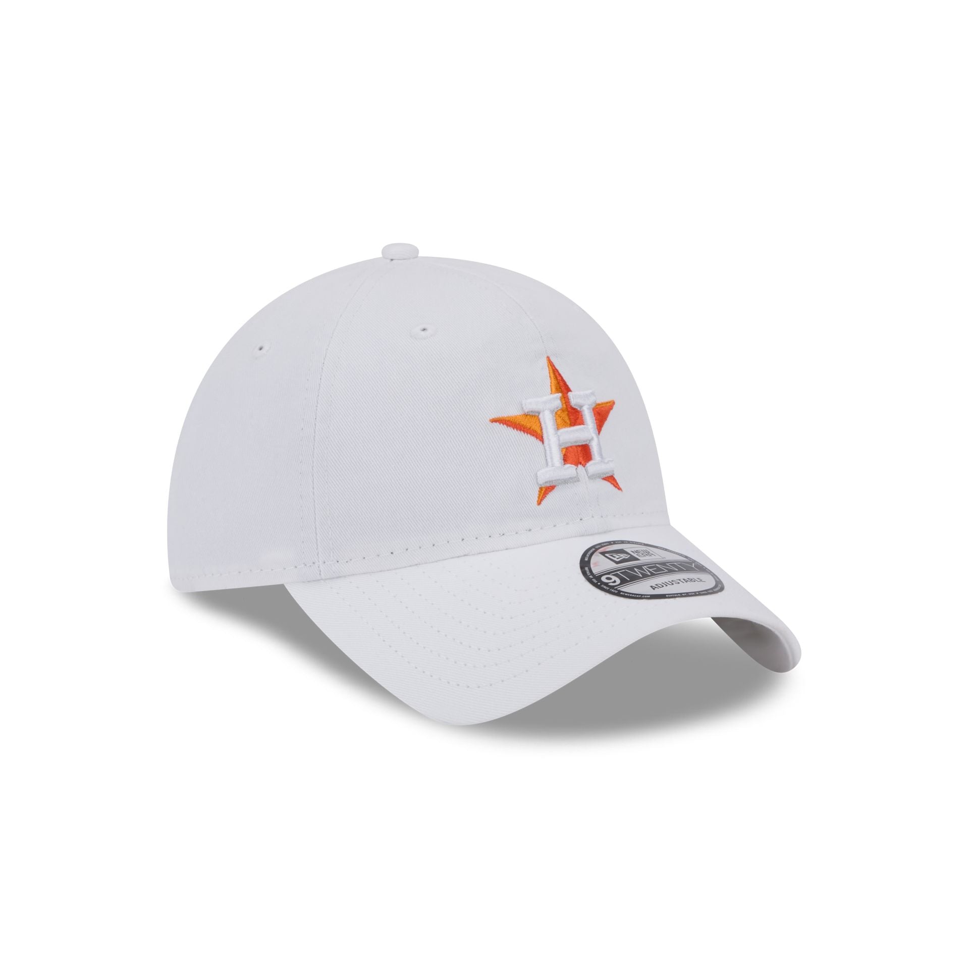 Houston Astros White 9TWENTY Adjustable Hat