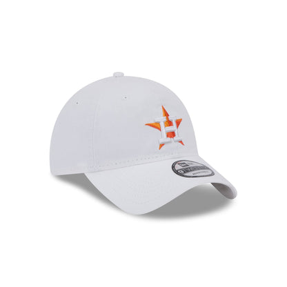 Houston Astros White 9TWENTY Adjustable Hat