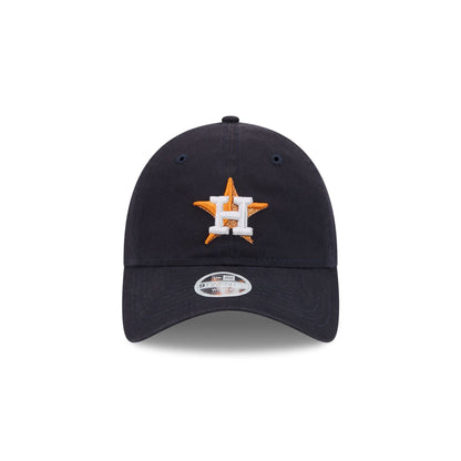 Houston Astros Glitter Logo Women's 9TWENTY Adjustable Hat